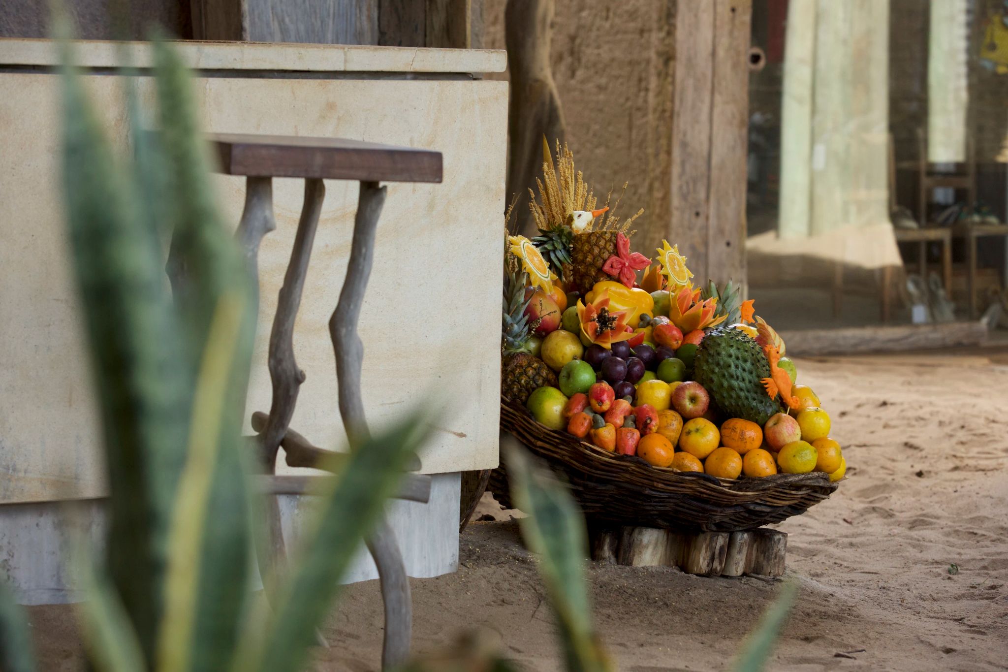 frutas no bar do hotel - hotel de luxo no brasil - alagoas