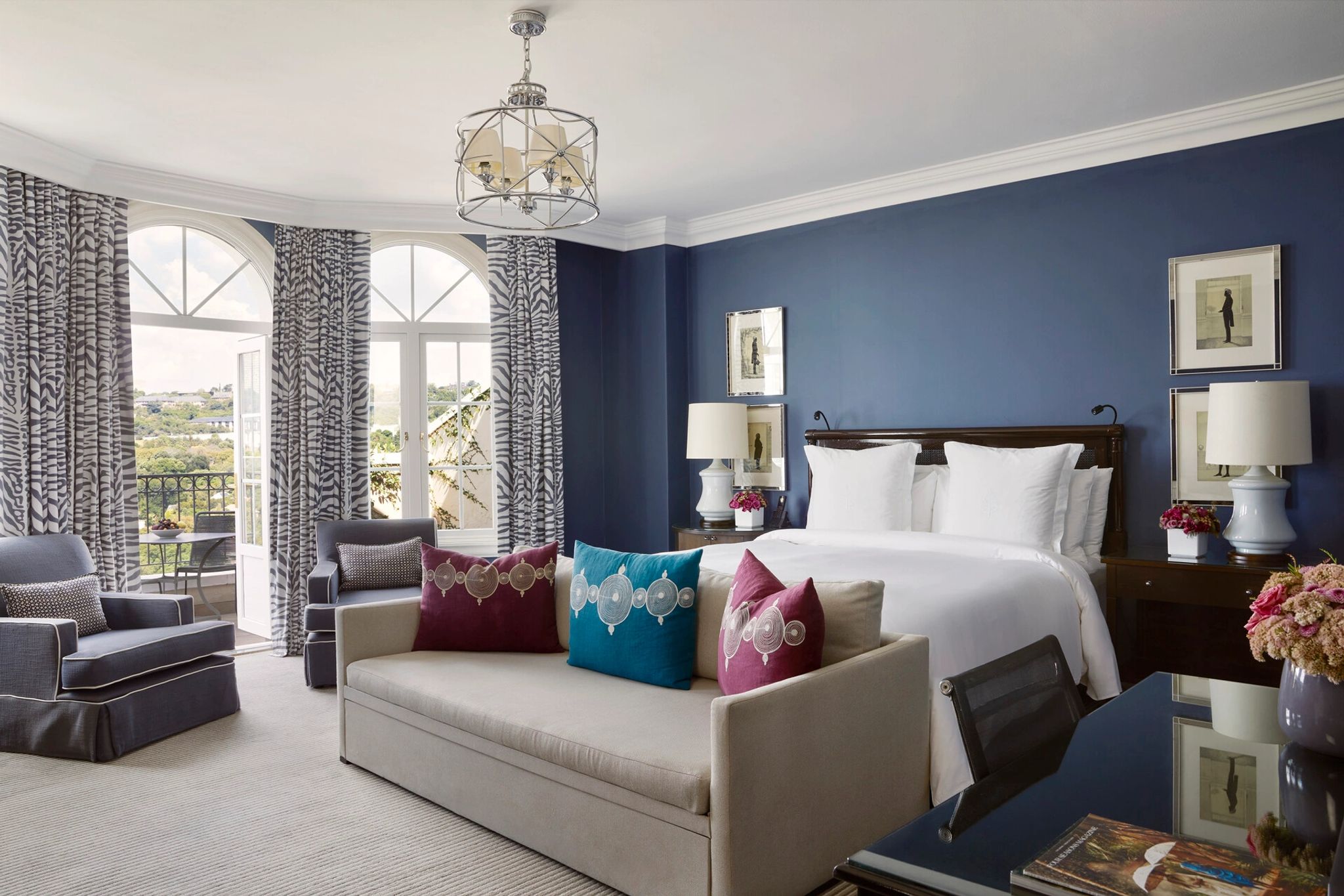 Panoramic View Premier quarto grande - vista panoramica - cama king-size