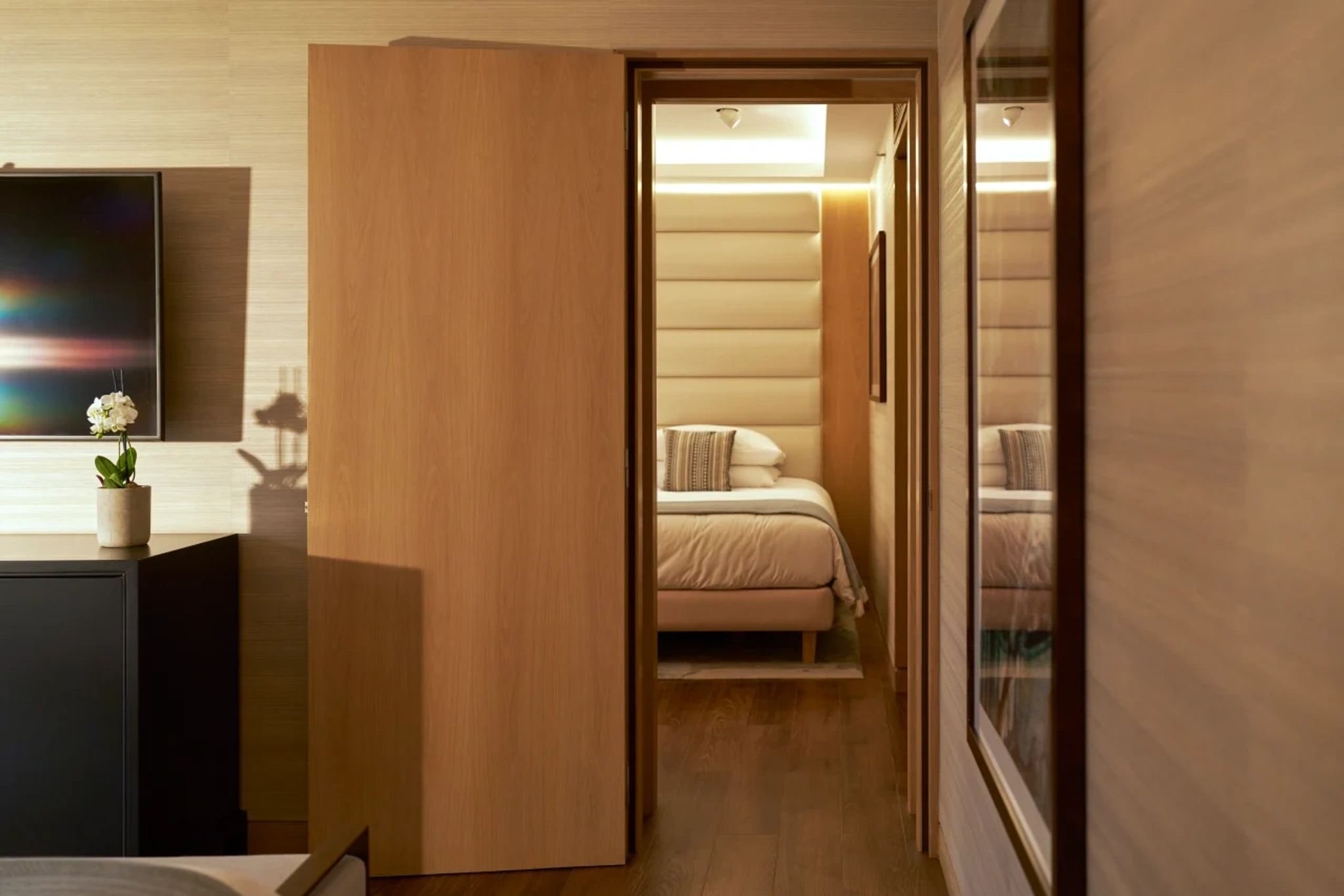 cama king size - vista cordilheira andes - quarto familiar