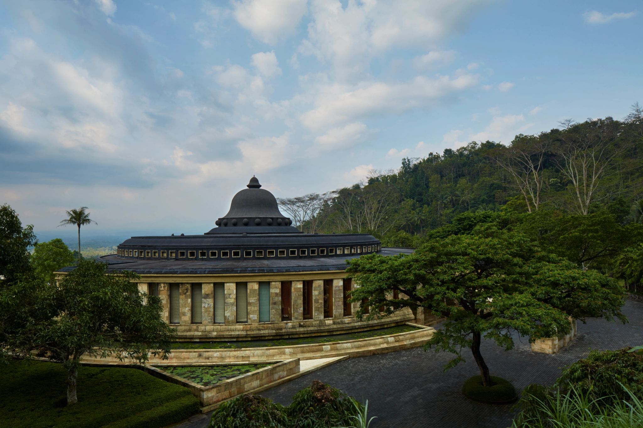 Rotunda arquitetura luxo rotunda amanjiwo - edificio principal - hotel luxo