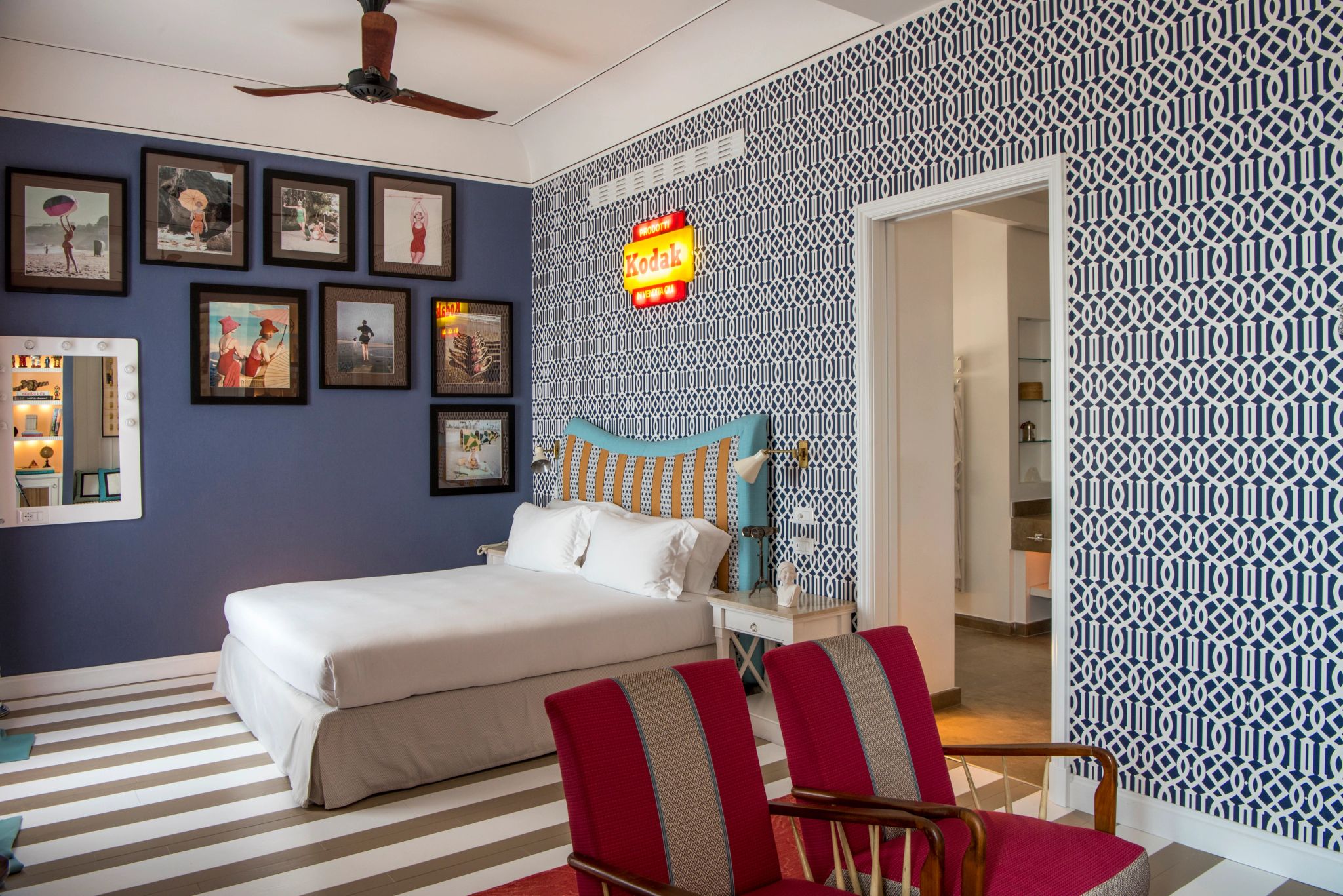 Studio Suite Sea View cama casal - decoraçao moderna – suite de luxo