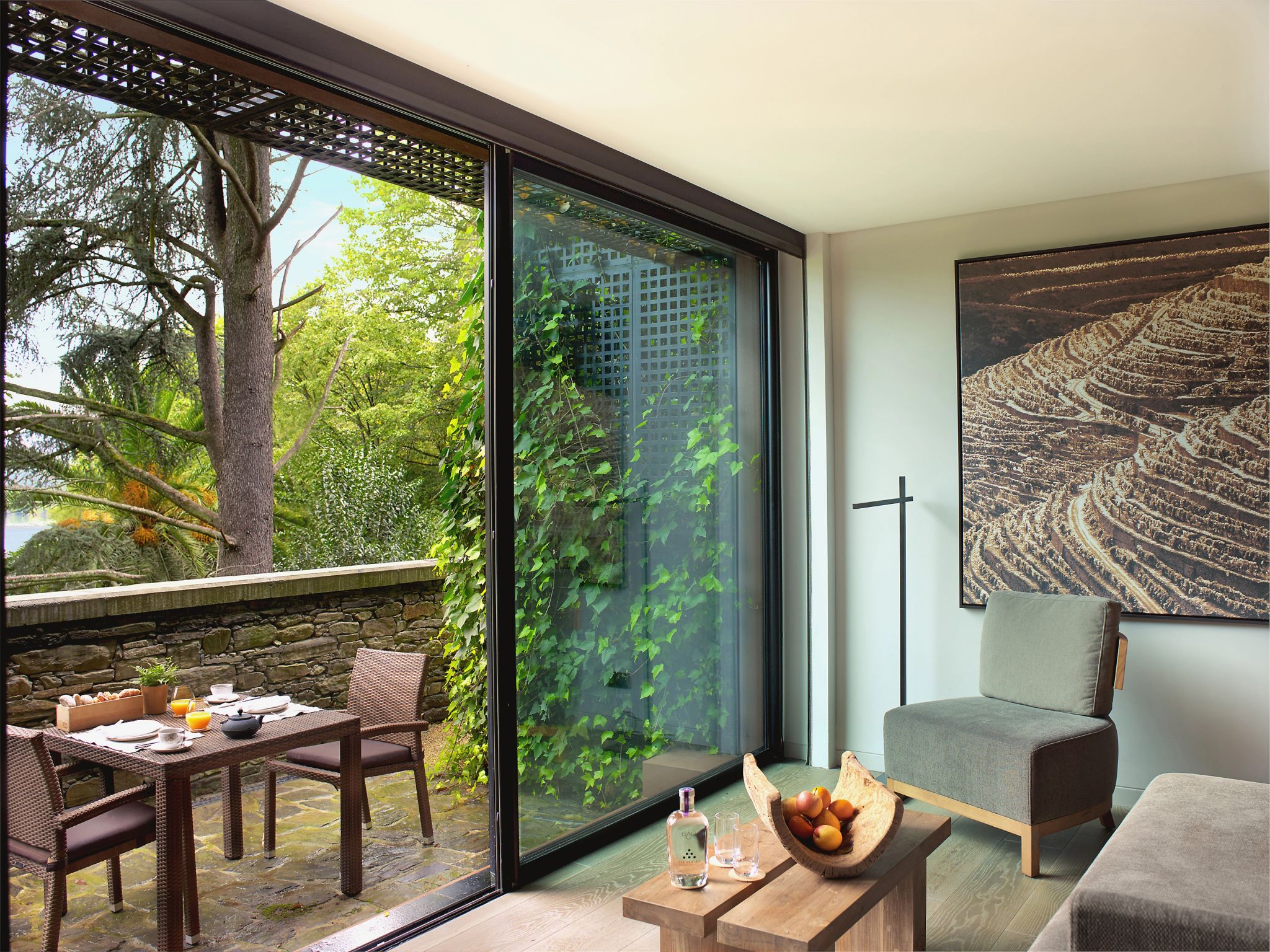 quarto premium - vista privilegiada - varanda mobiliada