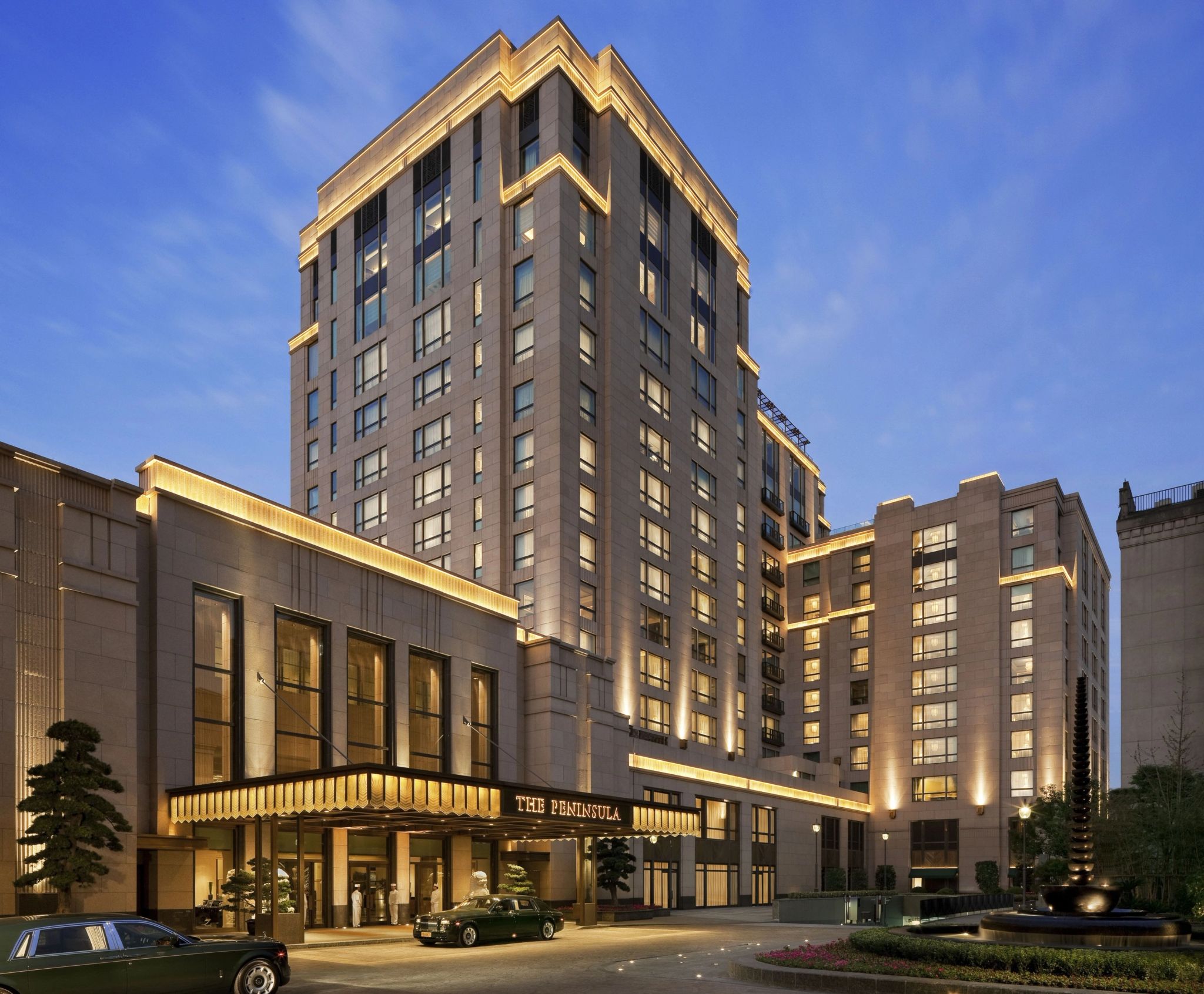 hotel de luxo – the peninsula shanghai – hotel em shanghai