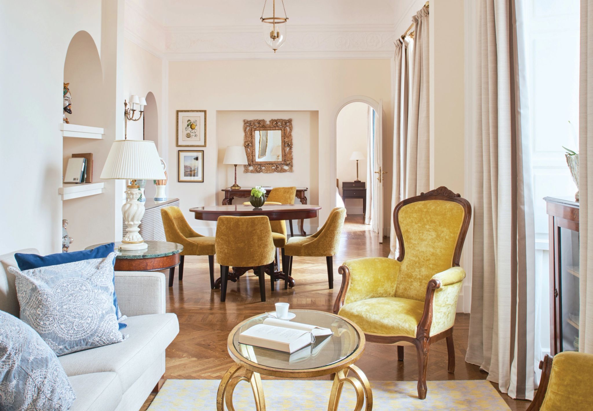 mesa de jantar – sala de estar – suite presidencial