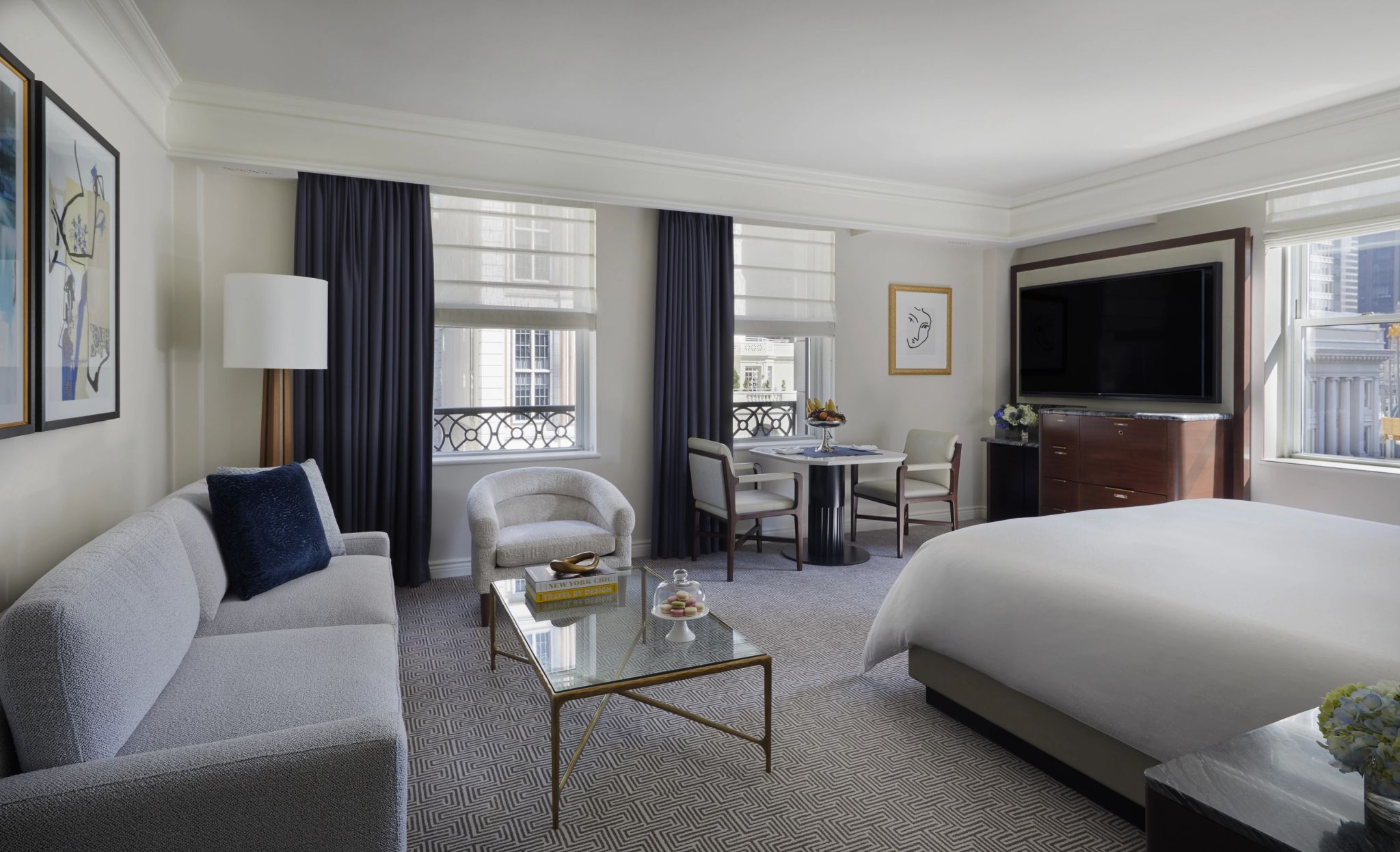 Premier Junior Suite sofa cama – sala de estar - suite com sala - sofa confortavel