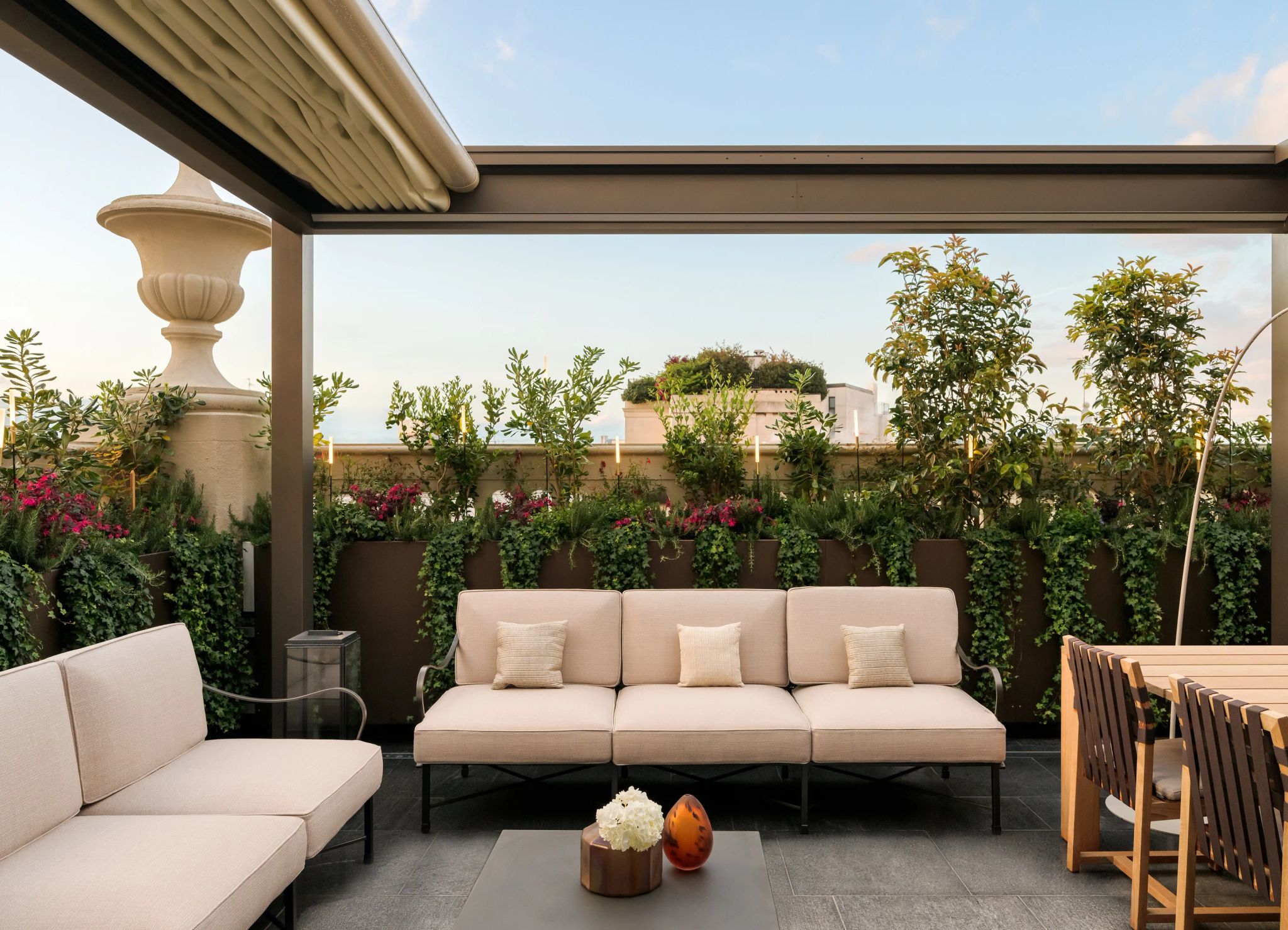 suite com area externa – terraço com vista - terraço da suite