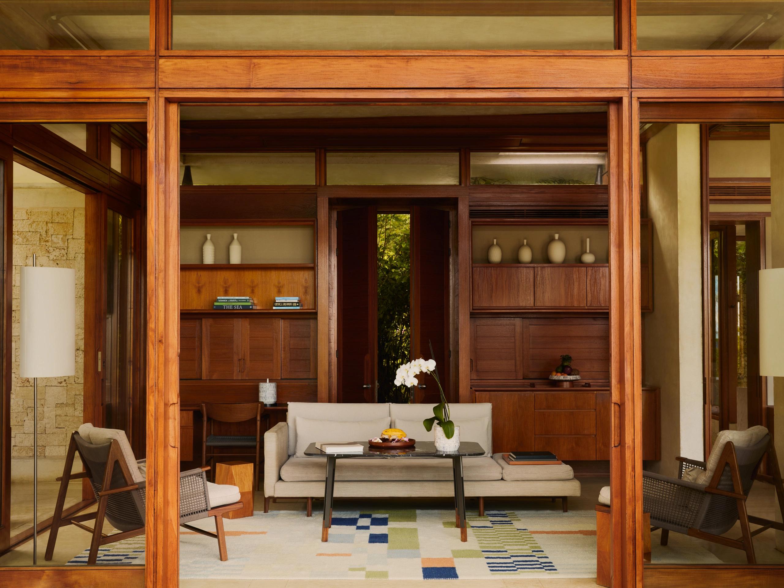 sala de estar - deccoraçao rustica - suite com sala - suite na montanha