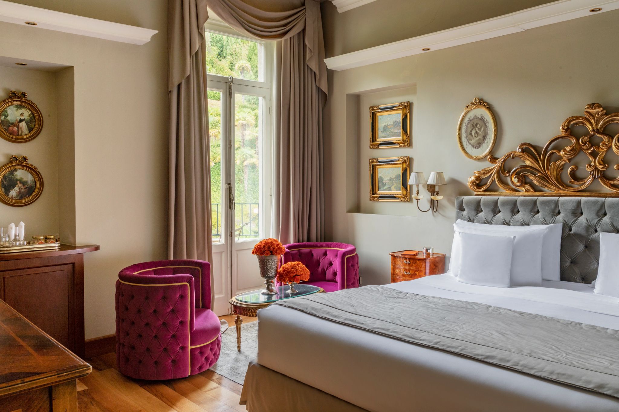 Park View Prestige quarto chique – cama de casal – quarto de luxo