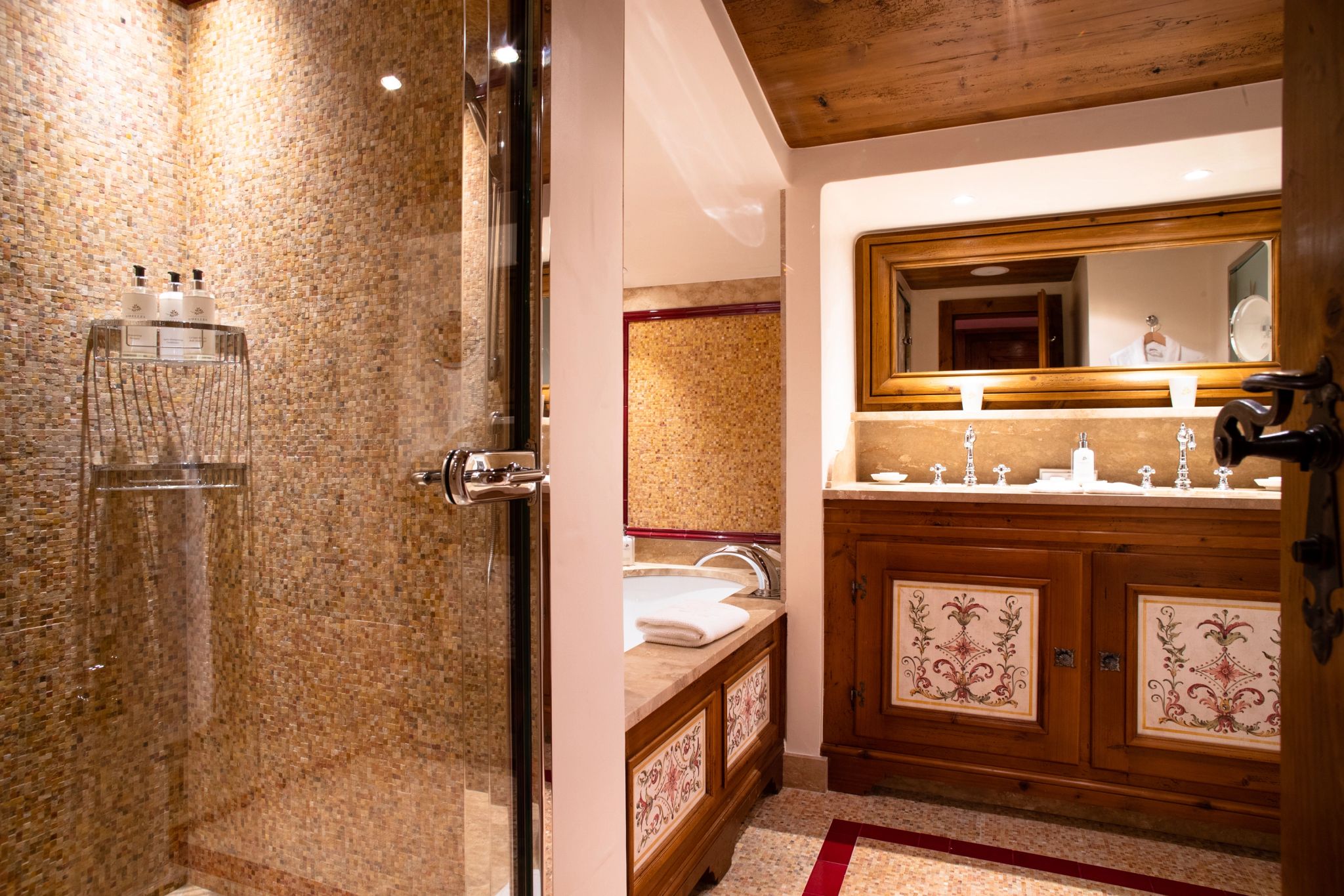 Deluxe banho premium – banheiro de luxo – banheiro com banheira