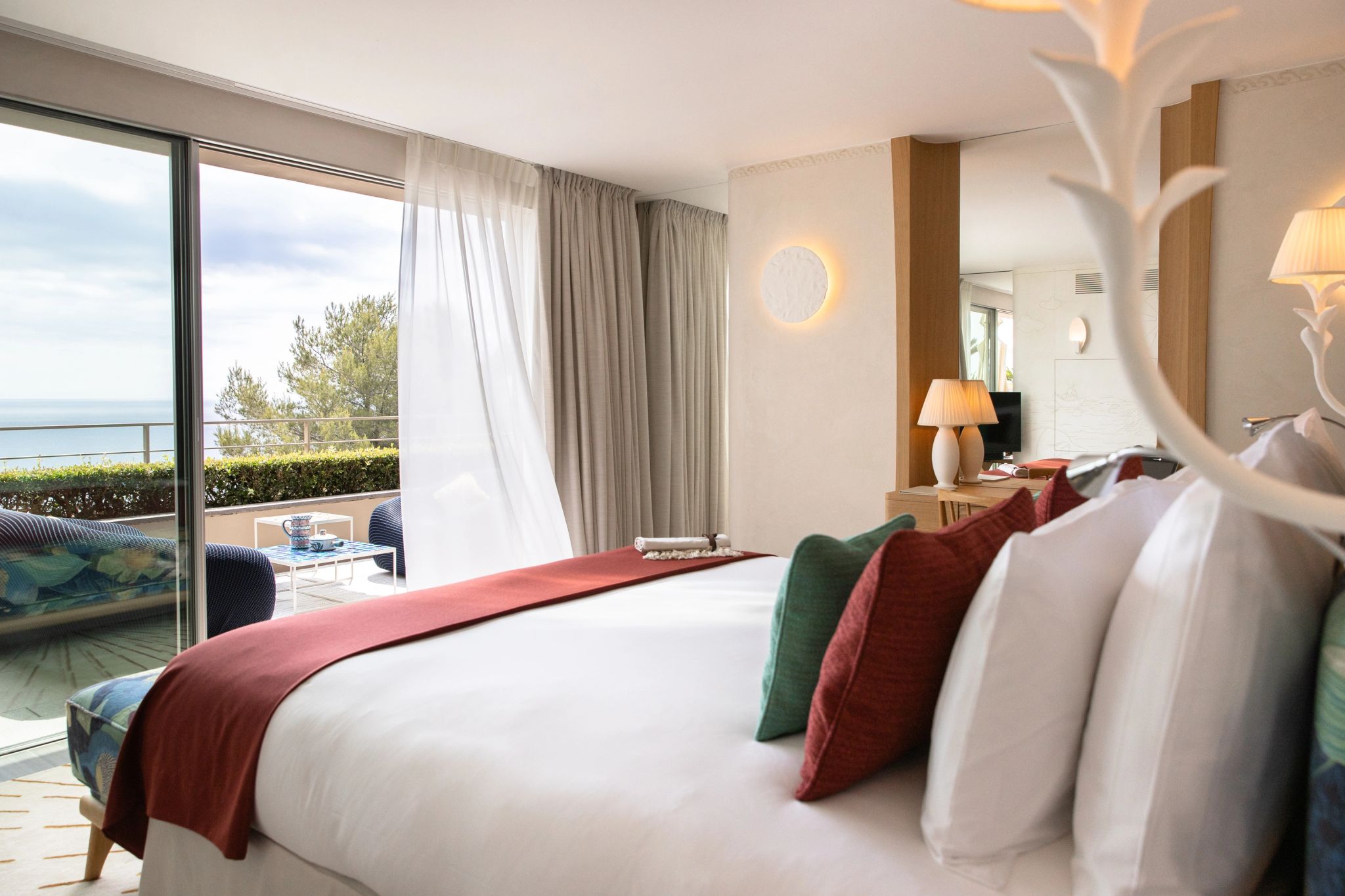 Taillat Suite suite bem estar – cama de hotel – suite vista mar