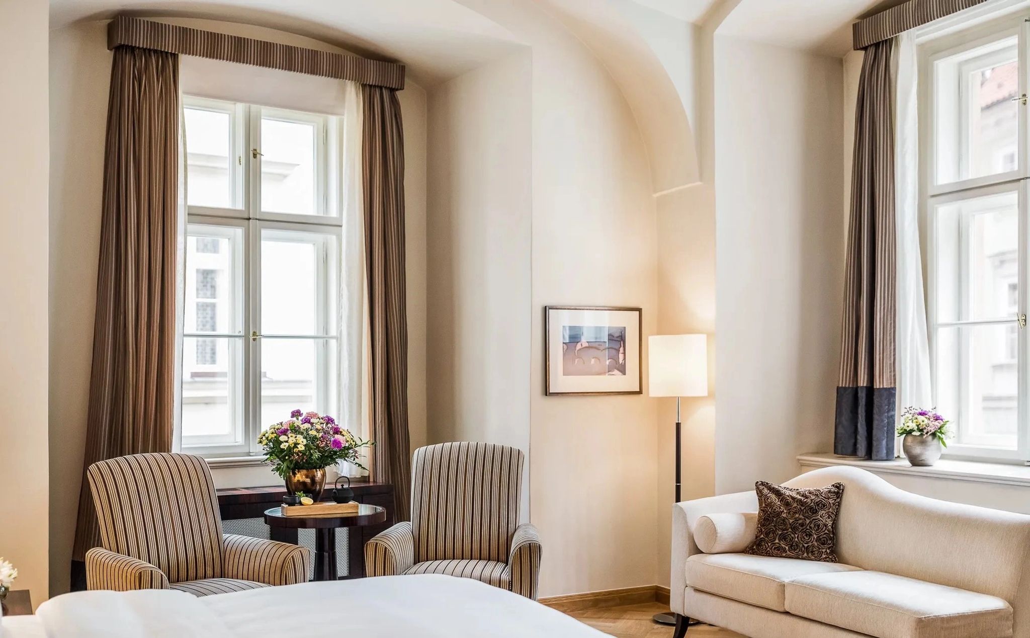 Junior Suite Twin suite de luxo - sala de estar - sofa confortavel