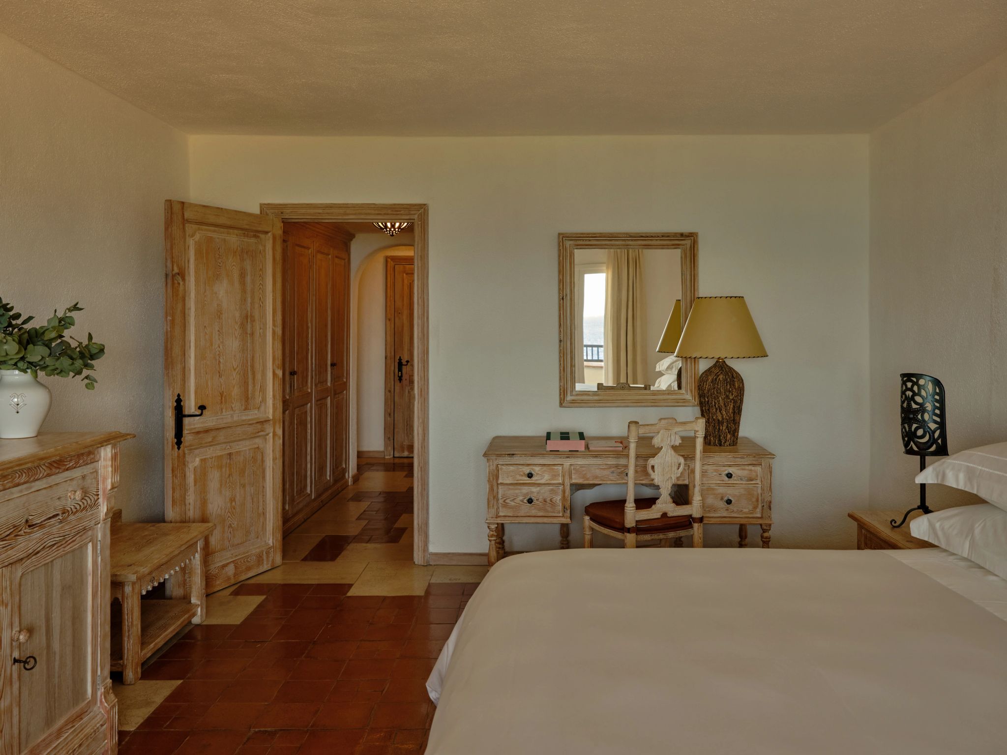 suite do hotel – mesa de trabalho - hotel de luxo