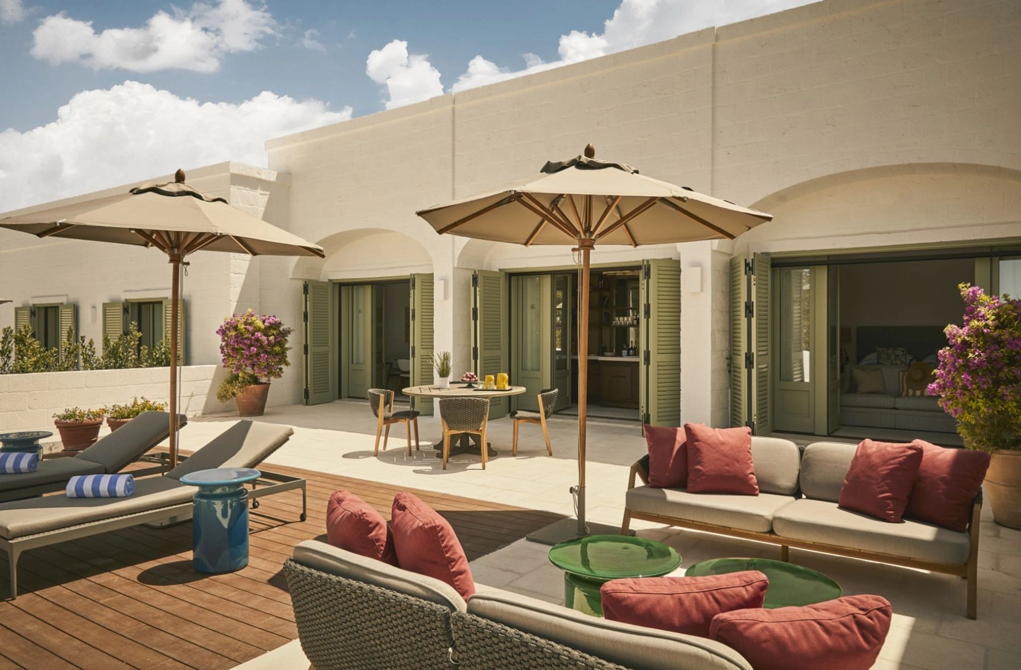 Itria Suite terraço mobiliado - terraço privativo - suite com terraço