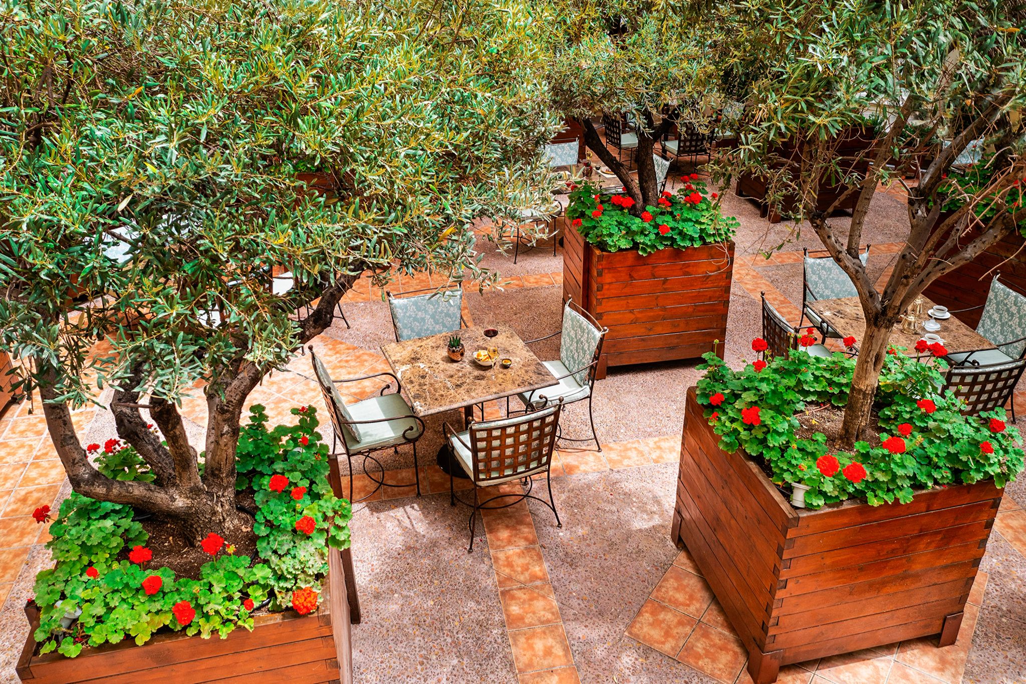 The Atrium of Alexander's Lounge area gourmet - refeiçao ao ar livre - restaurante ao ar livre