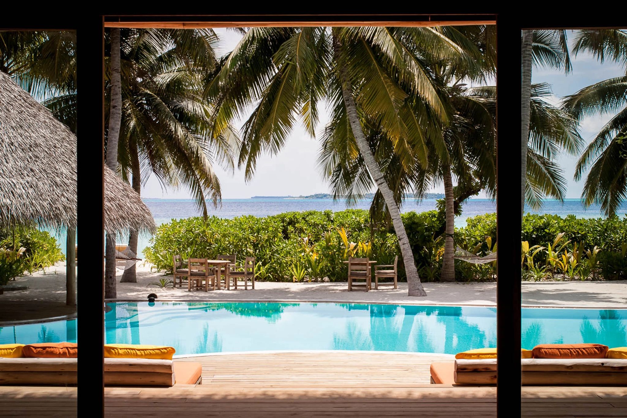 Villa 15 piscina privativa - resort exclusivo - hospedagem maldivas