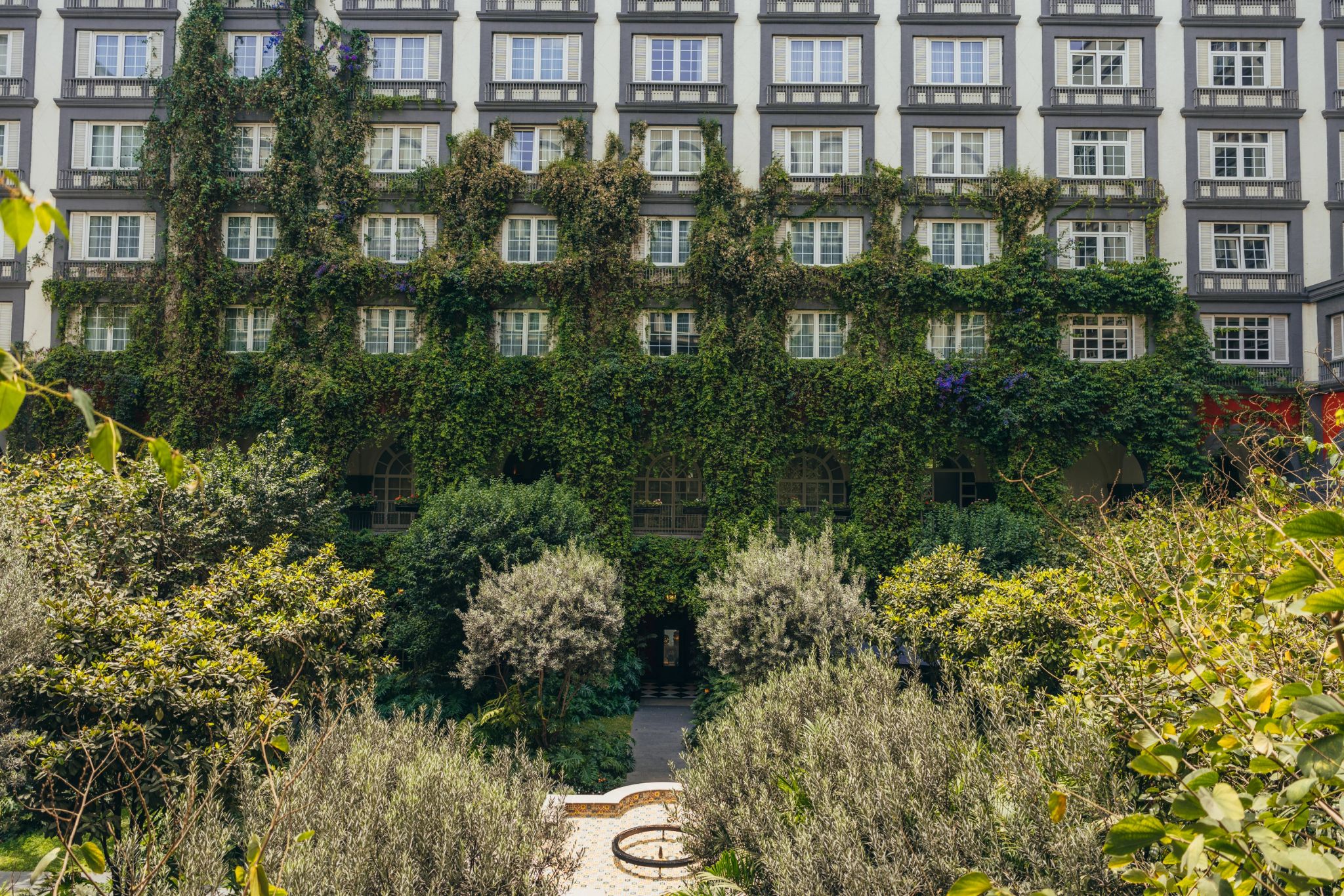 jardim interno - hotel com jardim - natureza - area verde