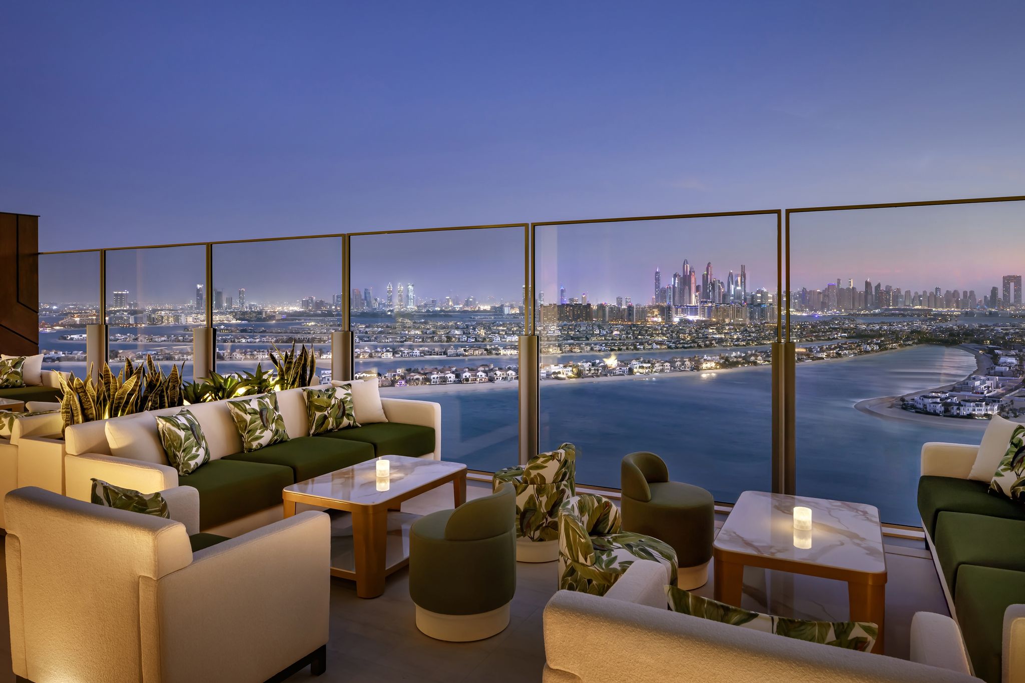 vista panoramica dubai – restaurante com terraço
