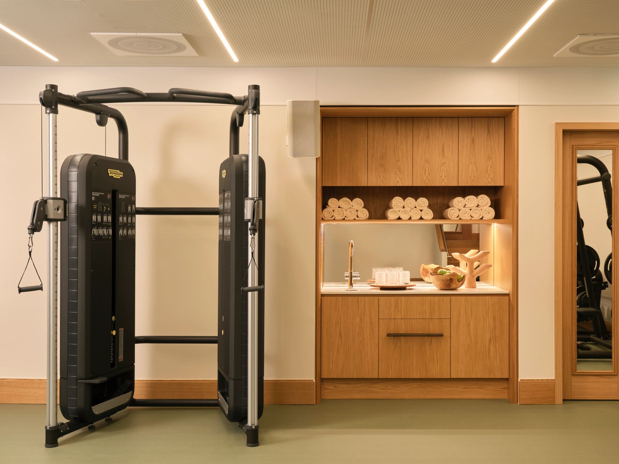 Academia do hotel equipamentos de academia - hotel com academia - academia 24h