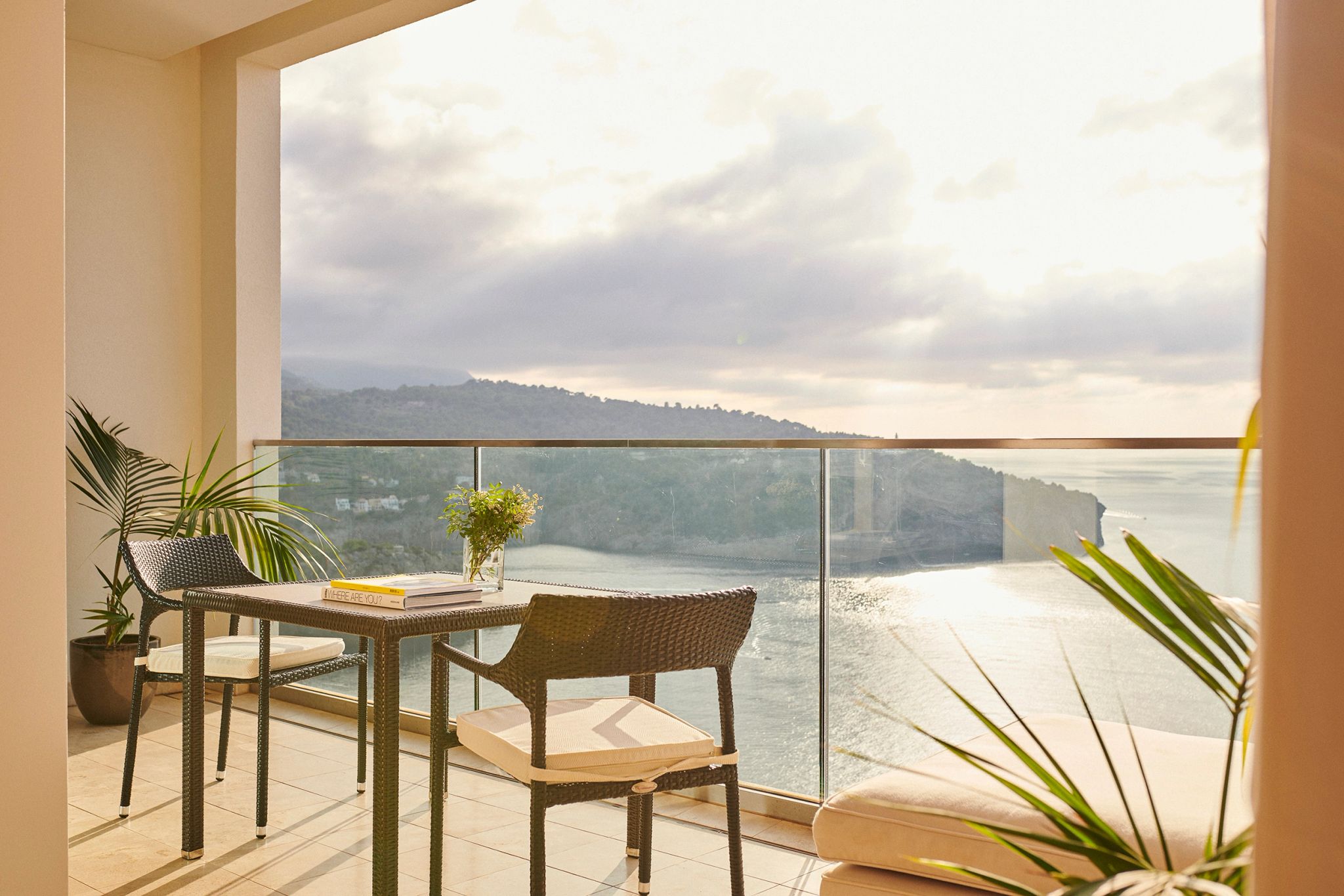 Premium Mediterranean Sea View quarto vista mar - quarto com varanda - varanda vista mar