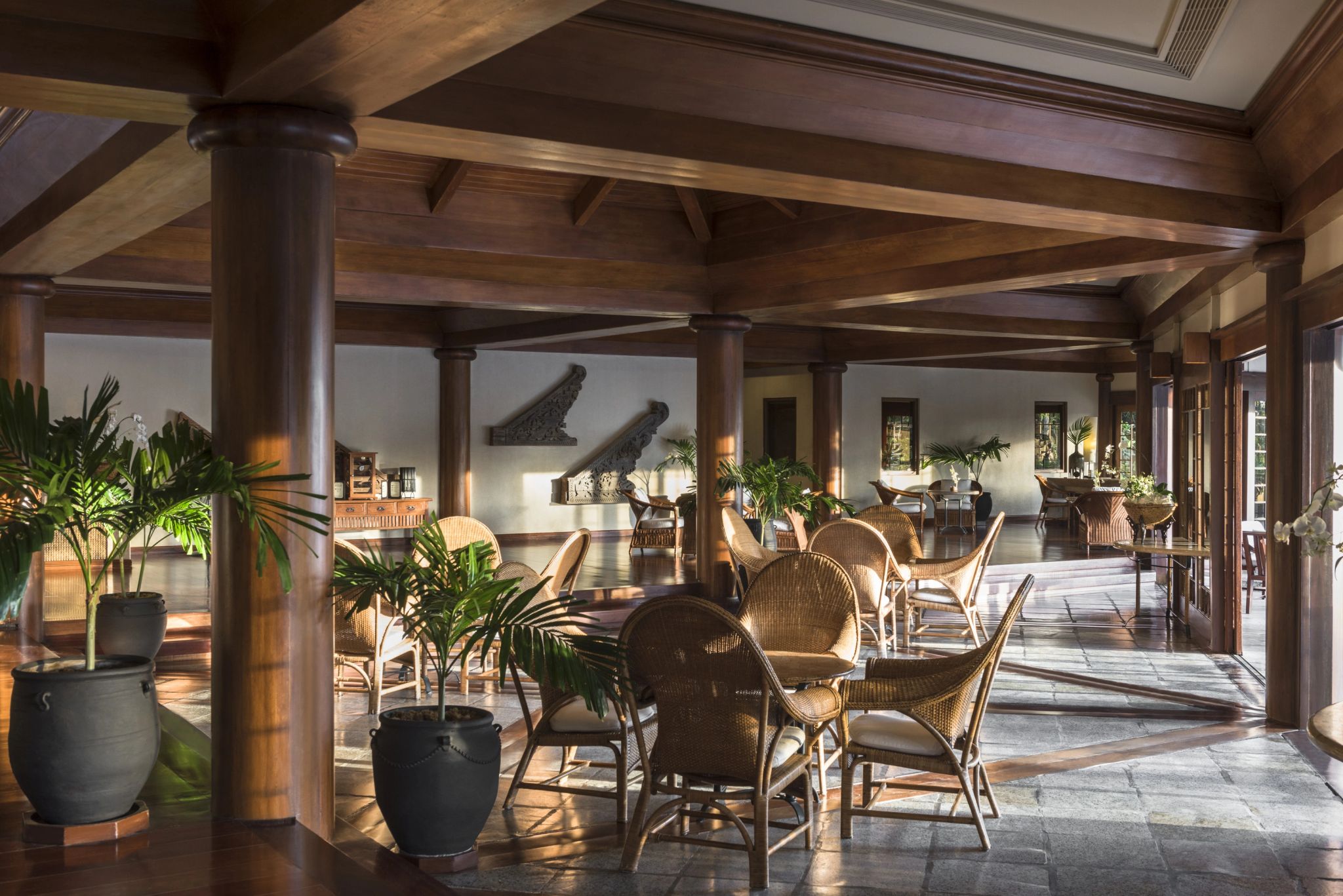 Lobby do resort lobby gourmet - lobby de hotel - design rustico