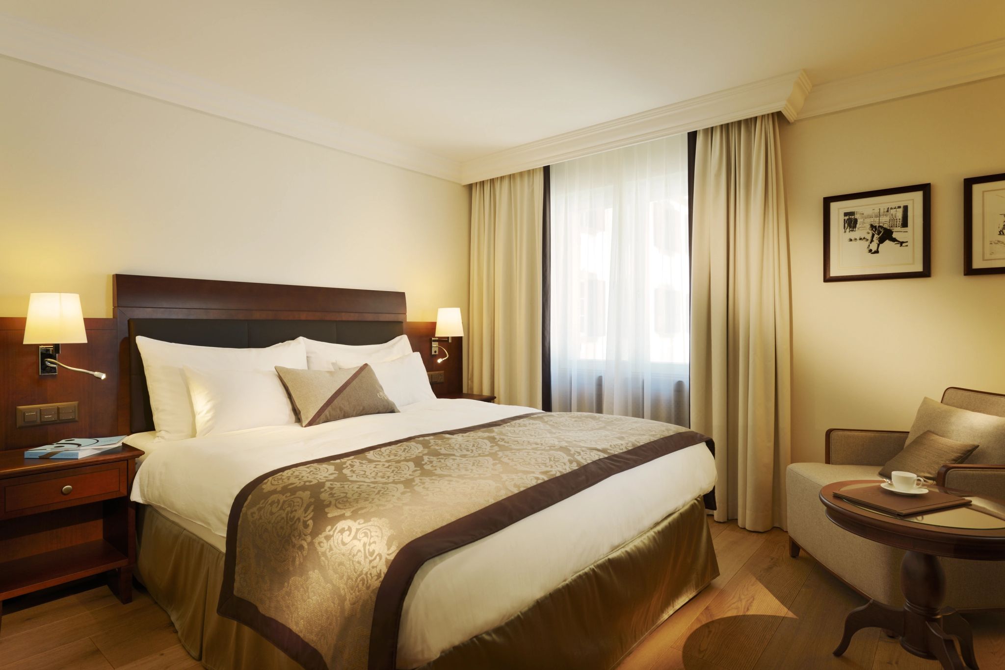 Alpine Classic  quarto premium- decoracao de luxo - vista montanha