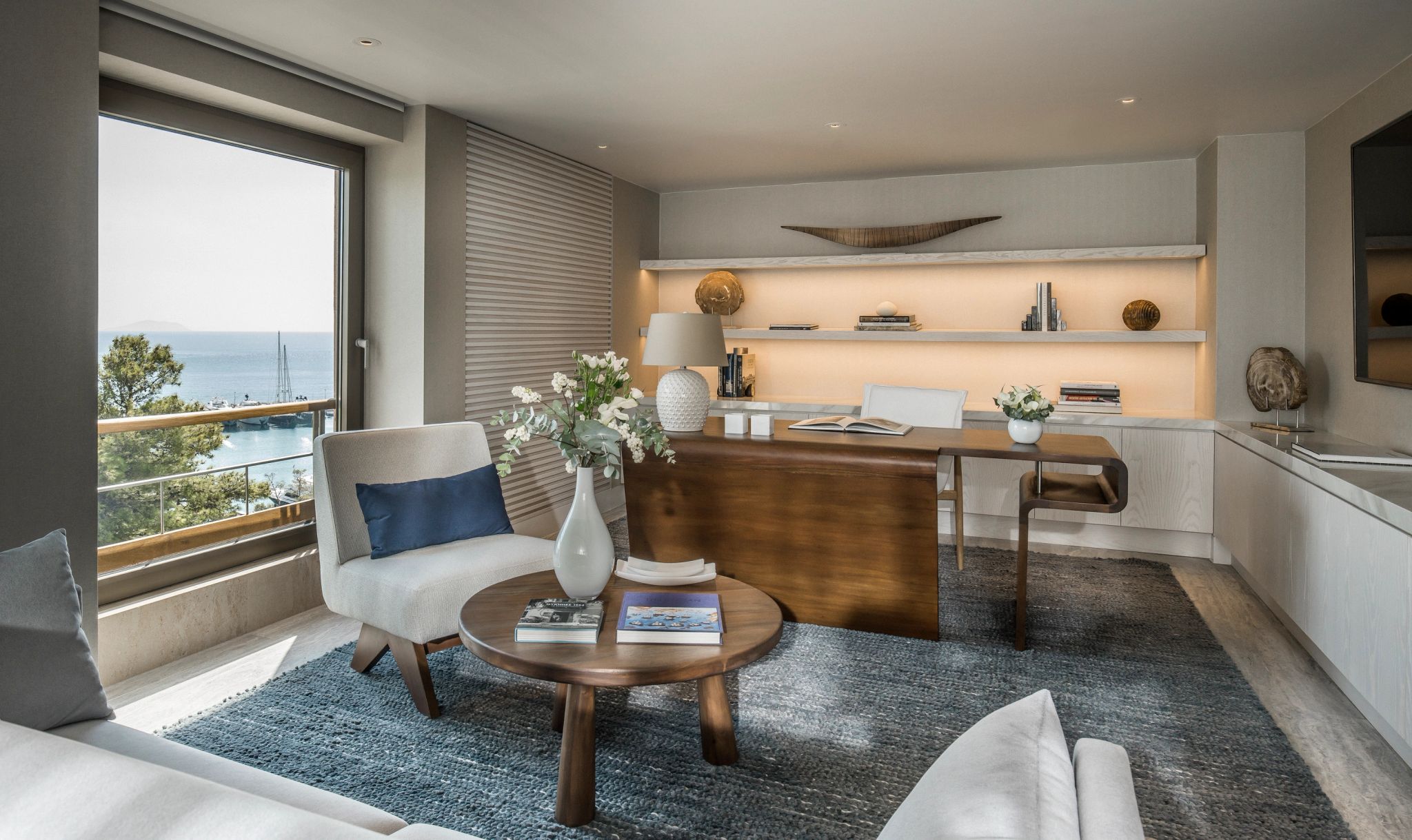 Arion Riviera Suite mesa de trabalho - escritorio particular - sala de estudos