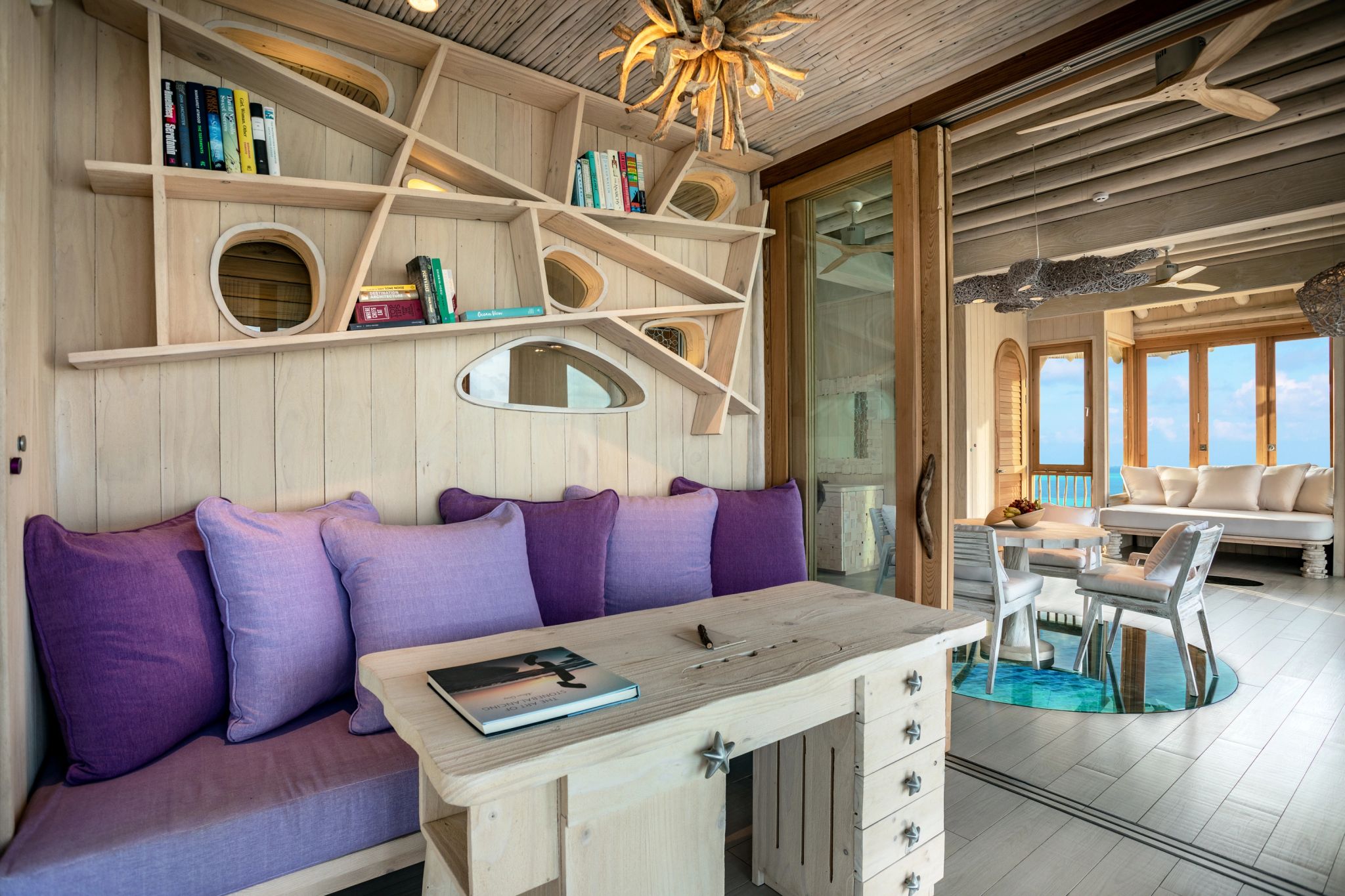 One Bedroom Water Reserve Slide sala de estar - sala moderna - decoraçao moderna