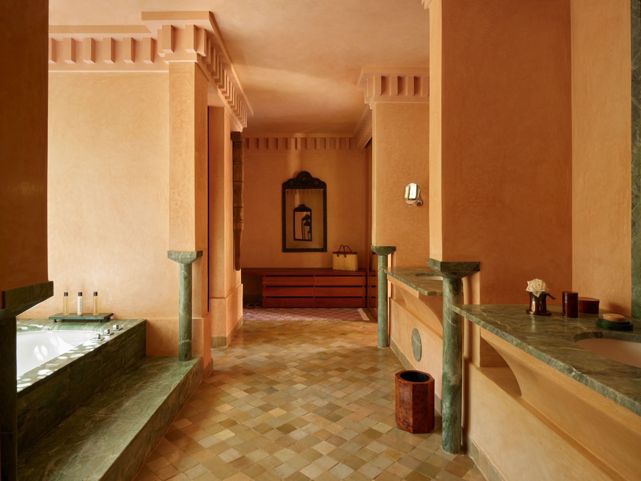 Deluxe Pavilion banheiro de luxo – banheira de imersao - banho premium