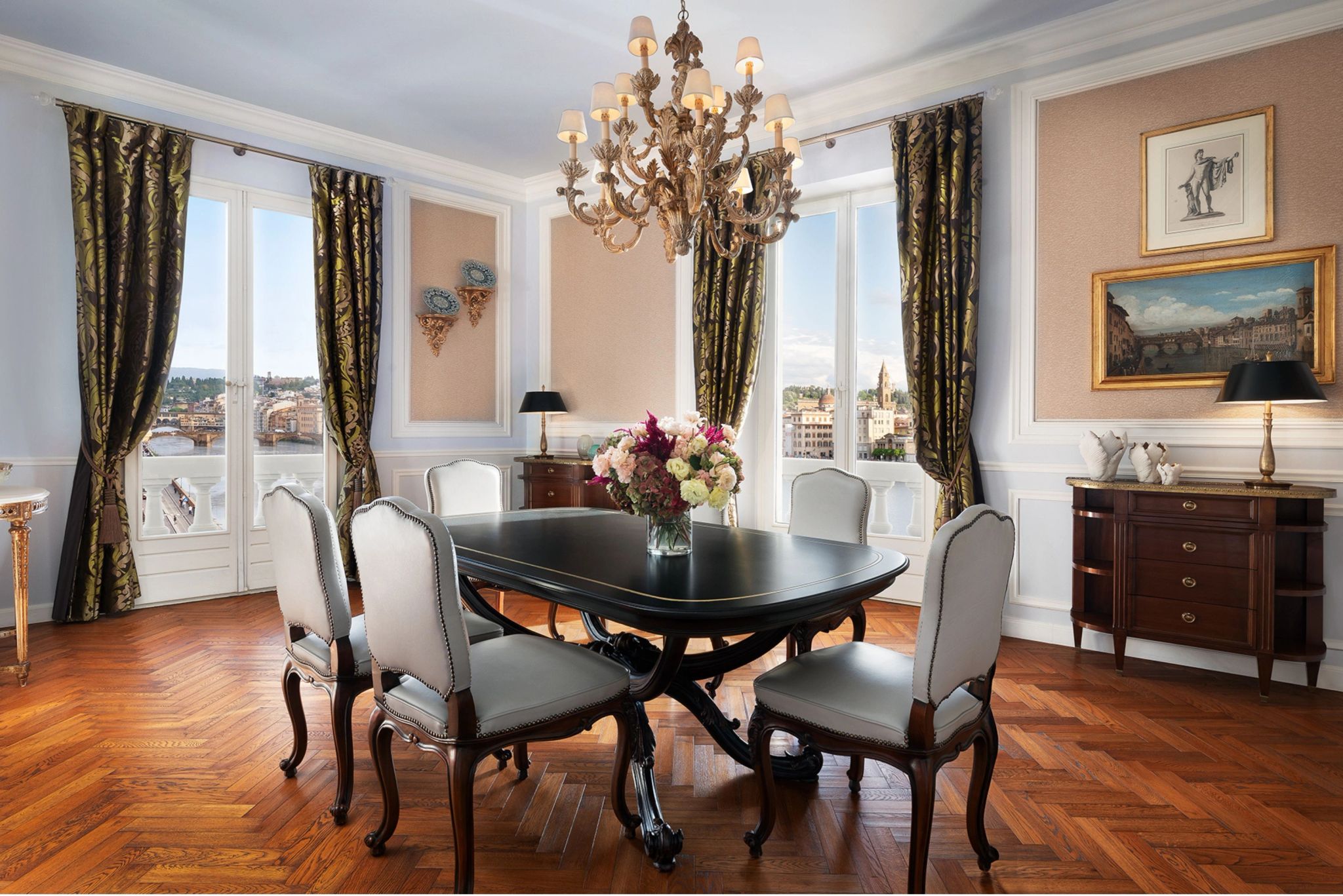 suite grande - sala de jantar - decoraco chique