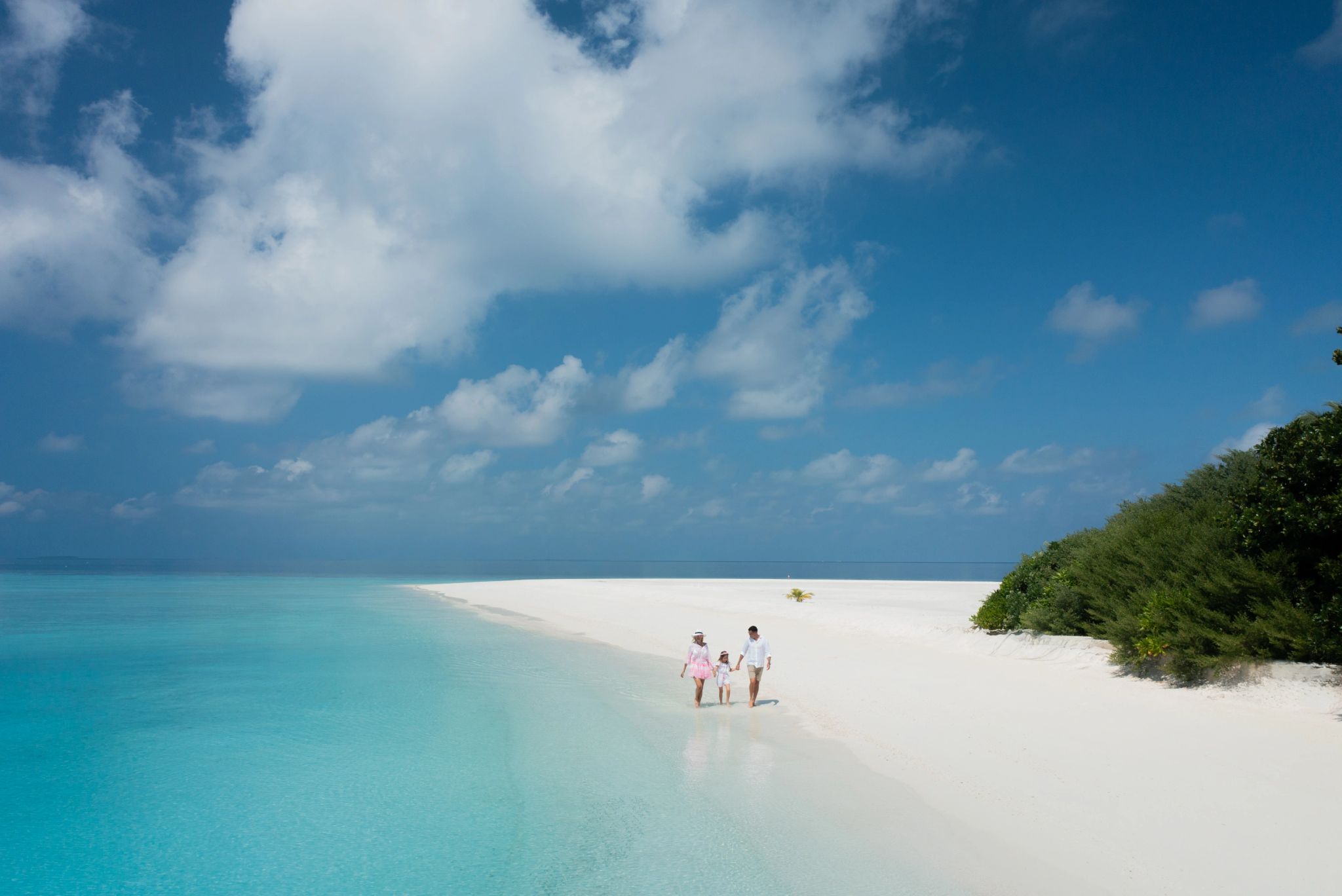 Praia do resort viagem em familia - destino de praia - praia nas maldivas