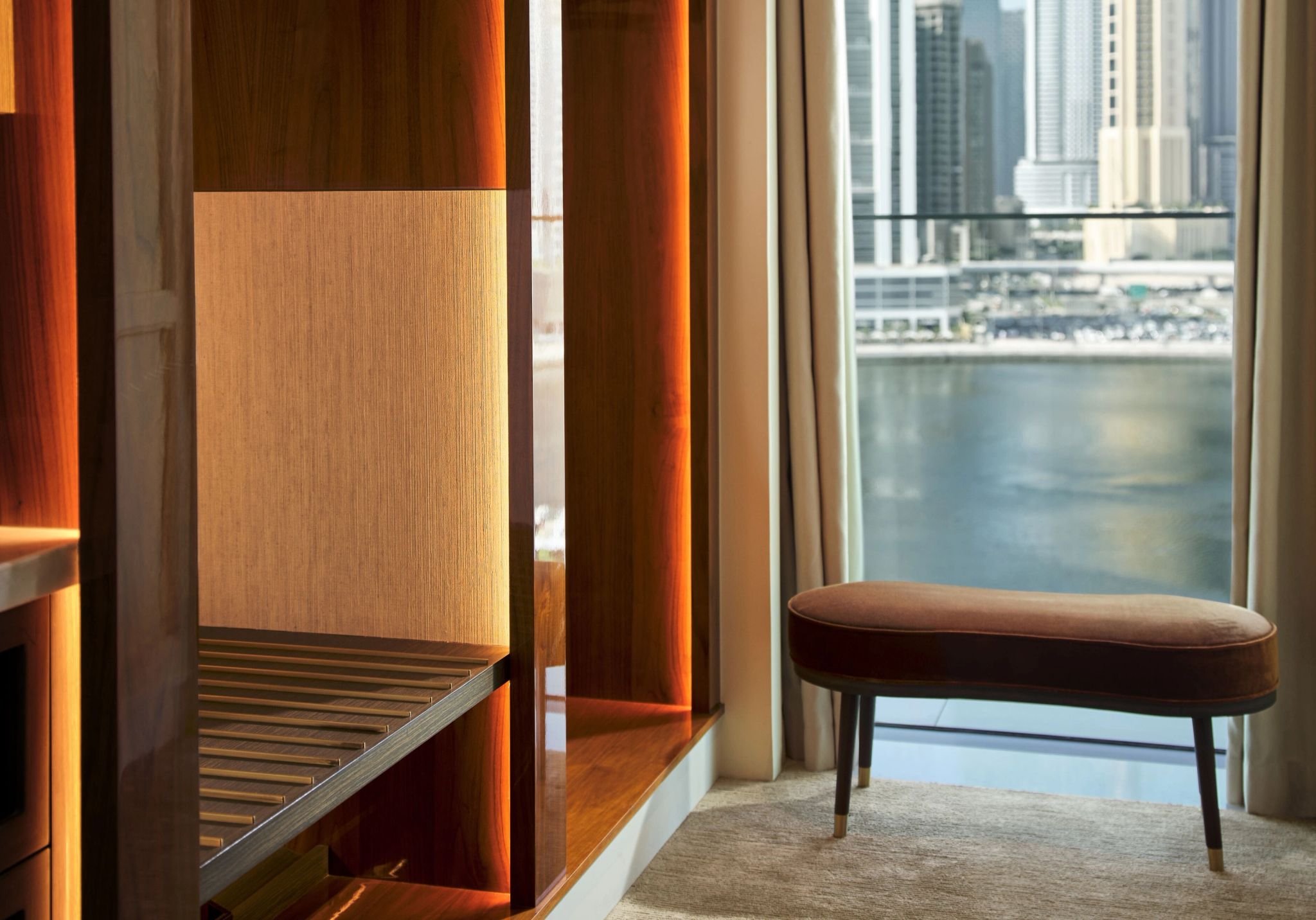 closet de luxo - closet - suite 5 estrelas