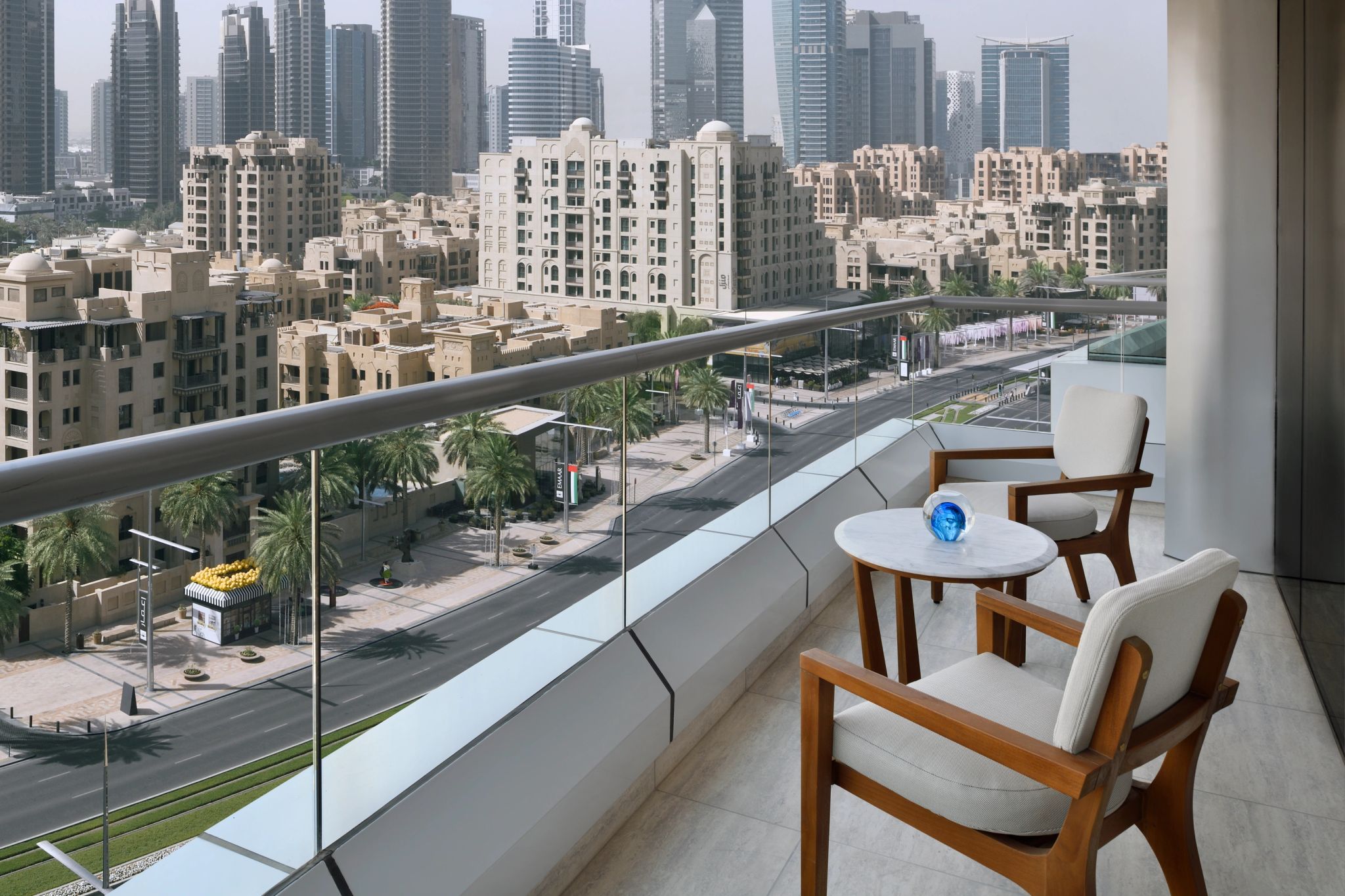 varanda premium - varanda quarto - vista dubai