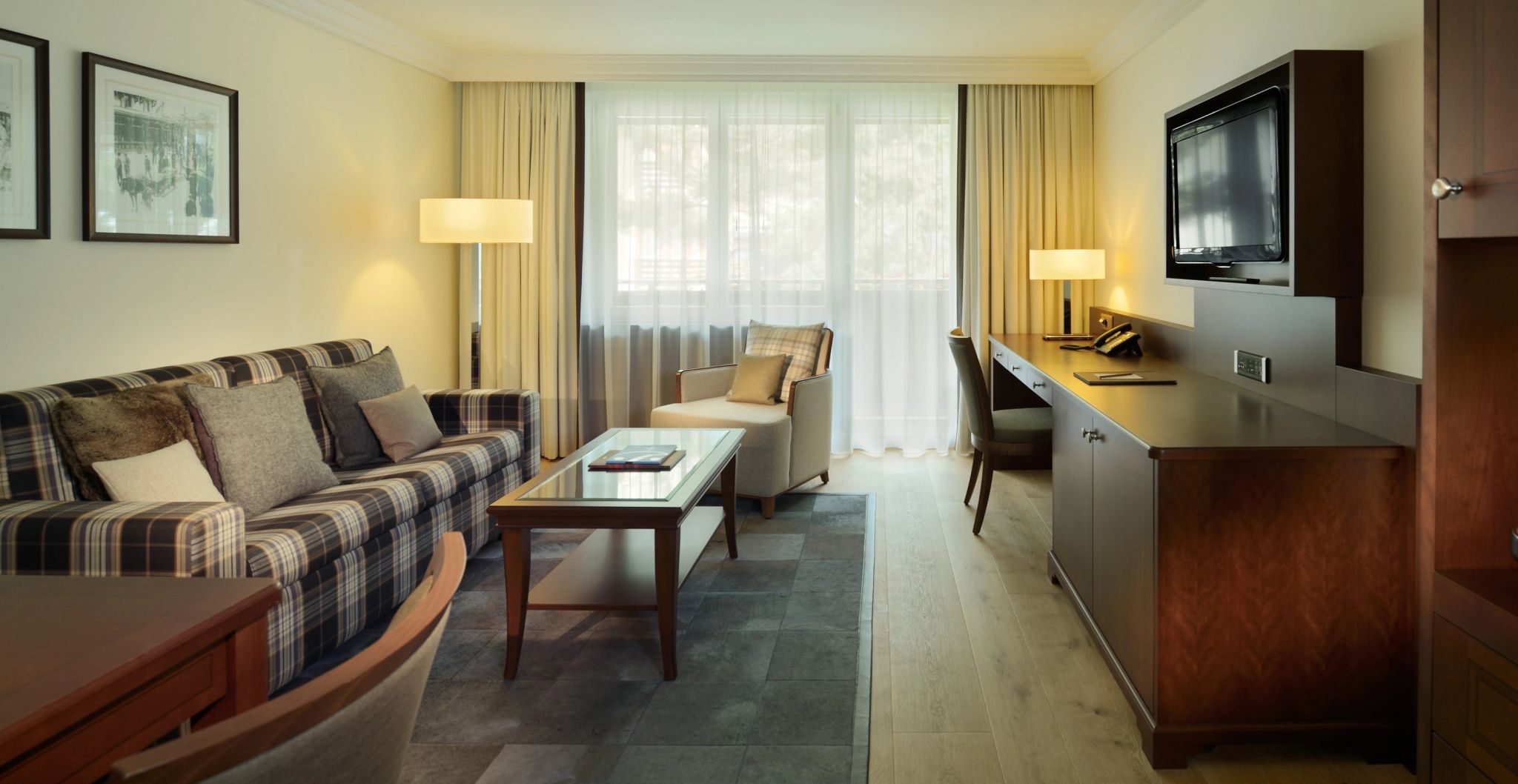 Alpine Suite Classic sala de estar - decoracao moderna - suite