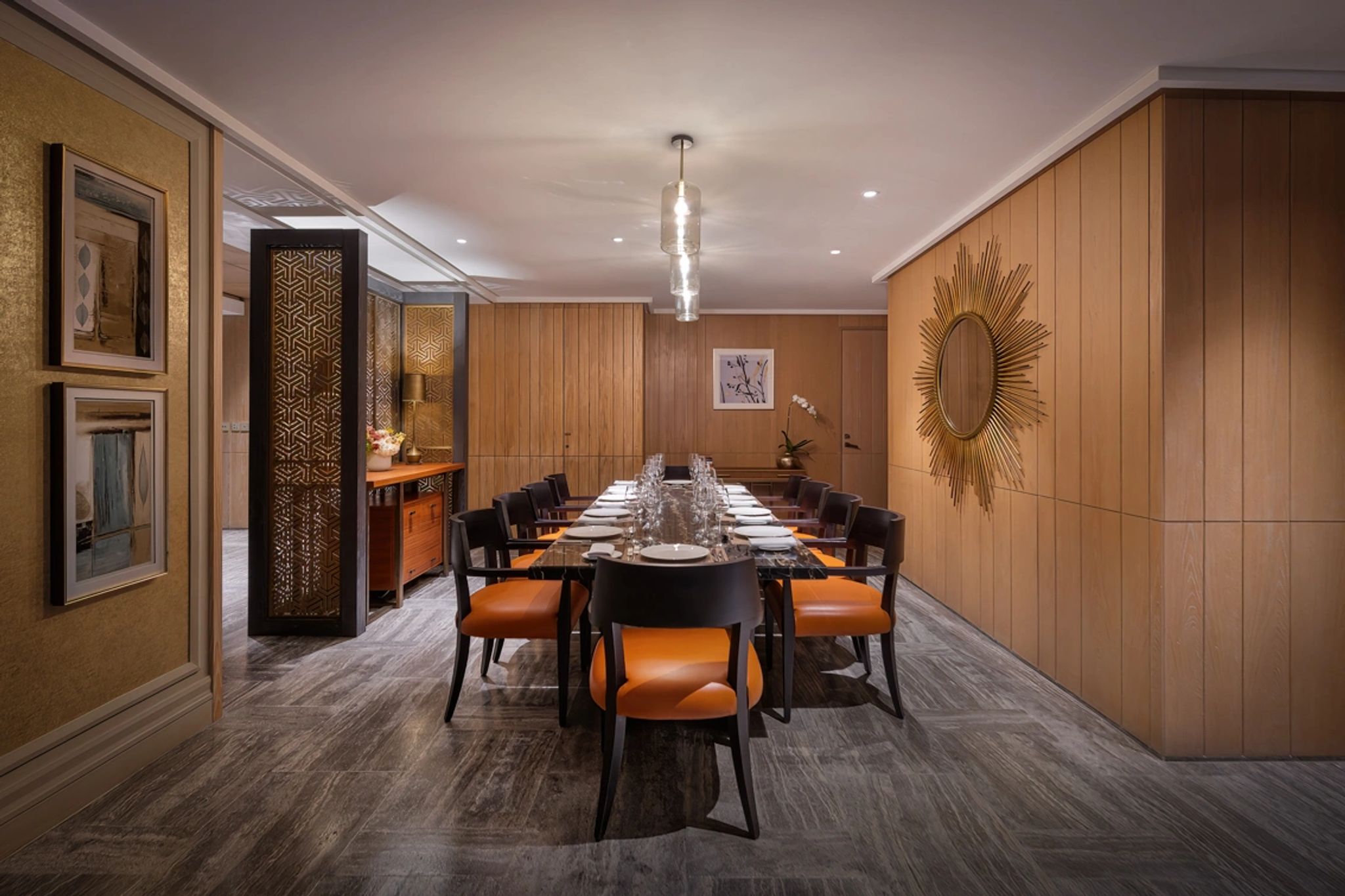 Presidential Sea View Suite jantar na suite – sala de jantar – jantar privativo  - jantar romantico - area gourmet