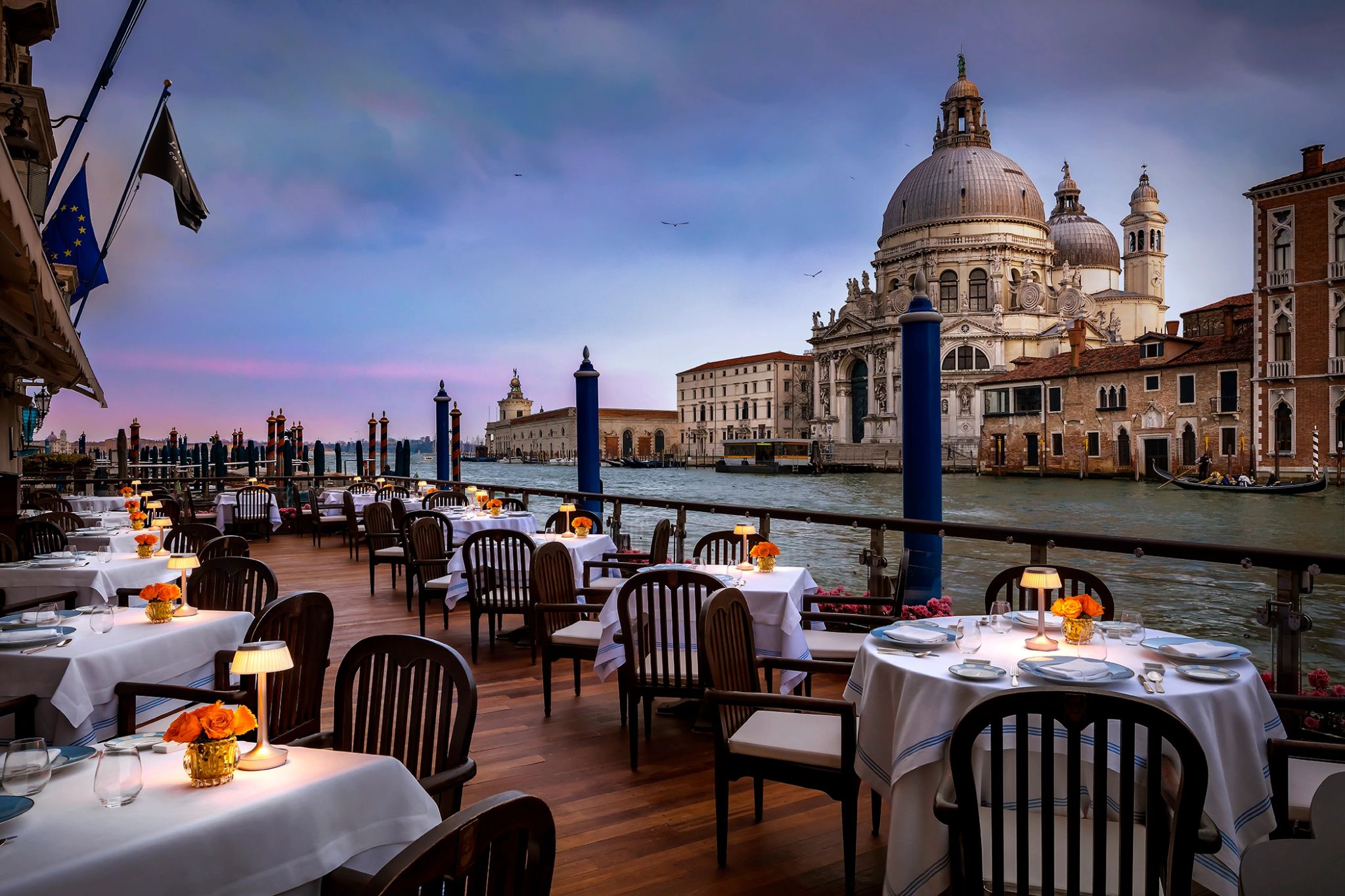 The Gritti Terrace jantar romantico em veneza - restaurante ao ar livre - luxo e hospitalidade