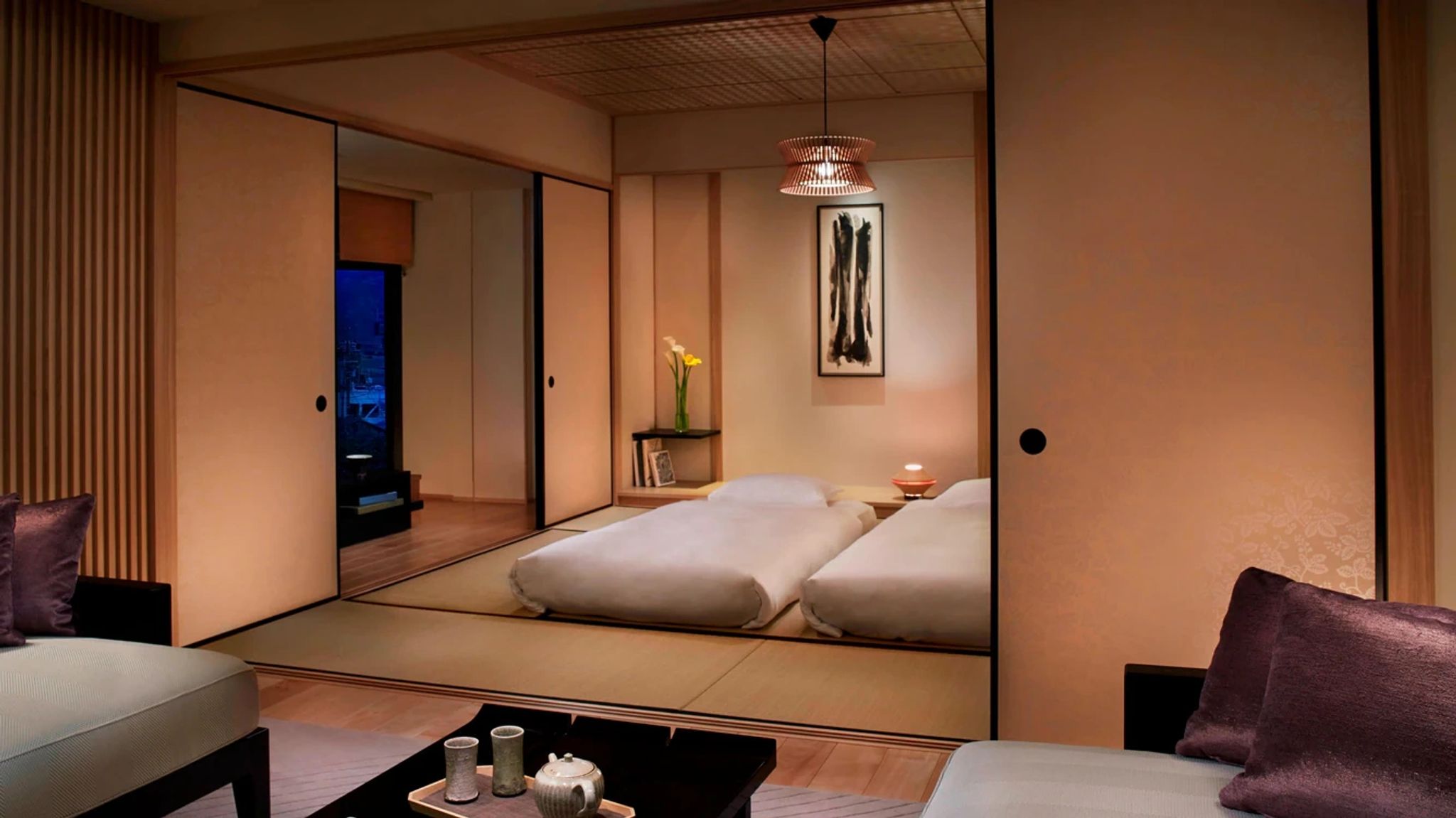 The Ritz-Carlton, Kyoto hotel japao - minimalismo japones - decoracao tradicional japonesa