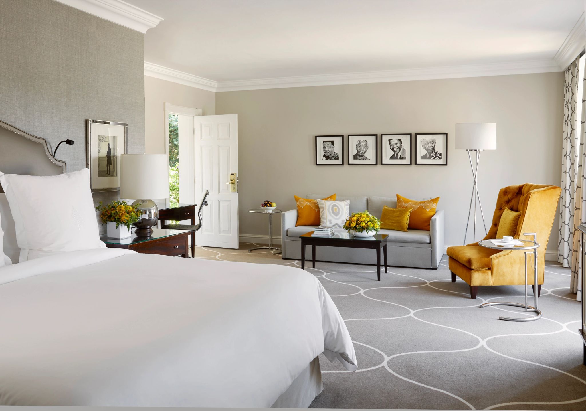 cama king-size – quarto do hotel – decoracao moderna