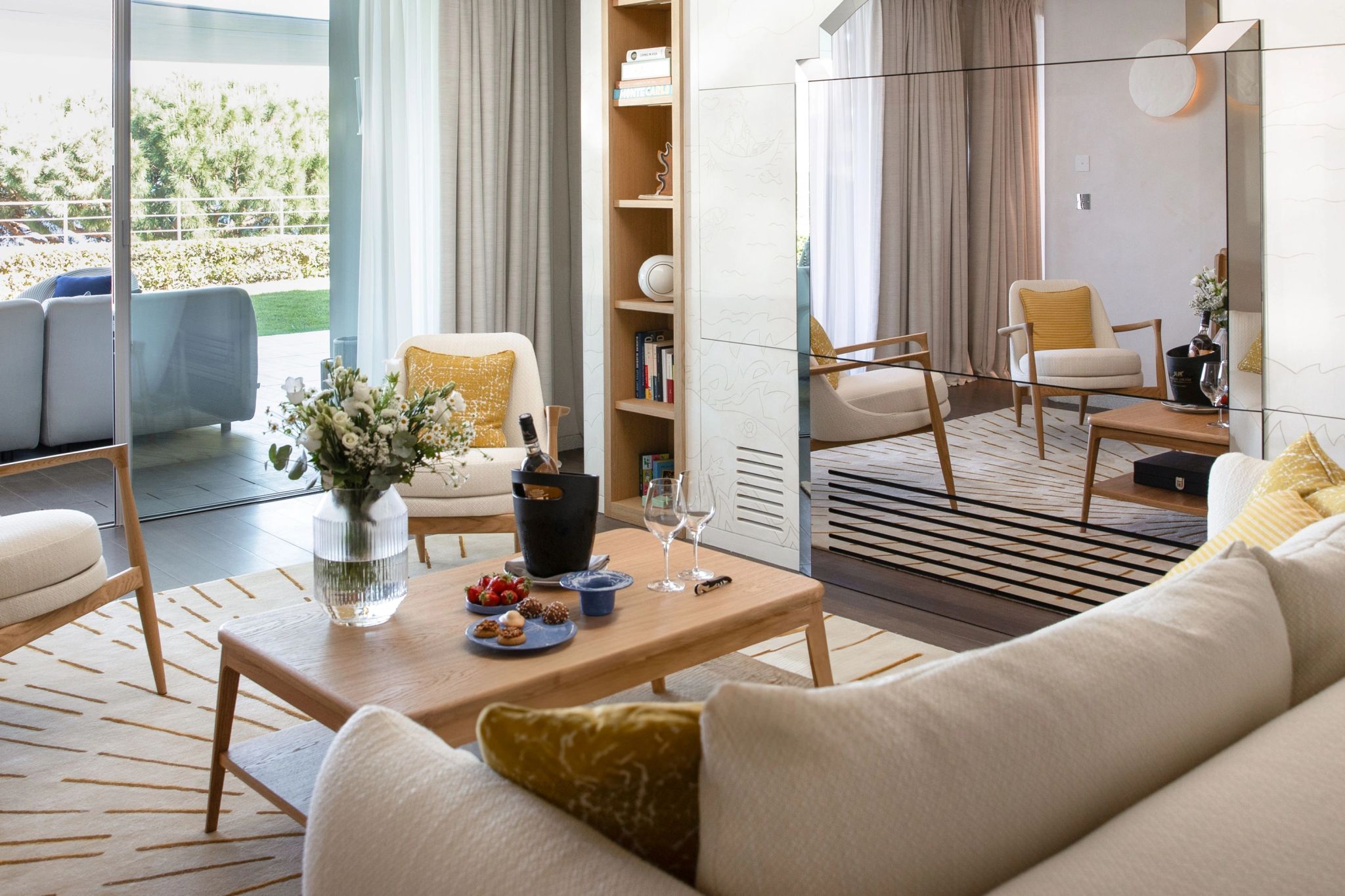 Volterra Suite area de estar – suite com sala – suite de luxo