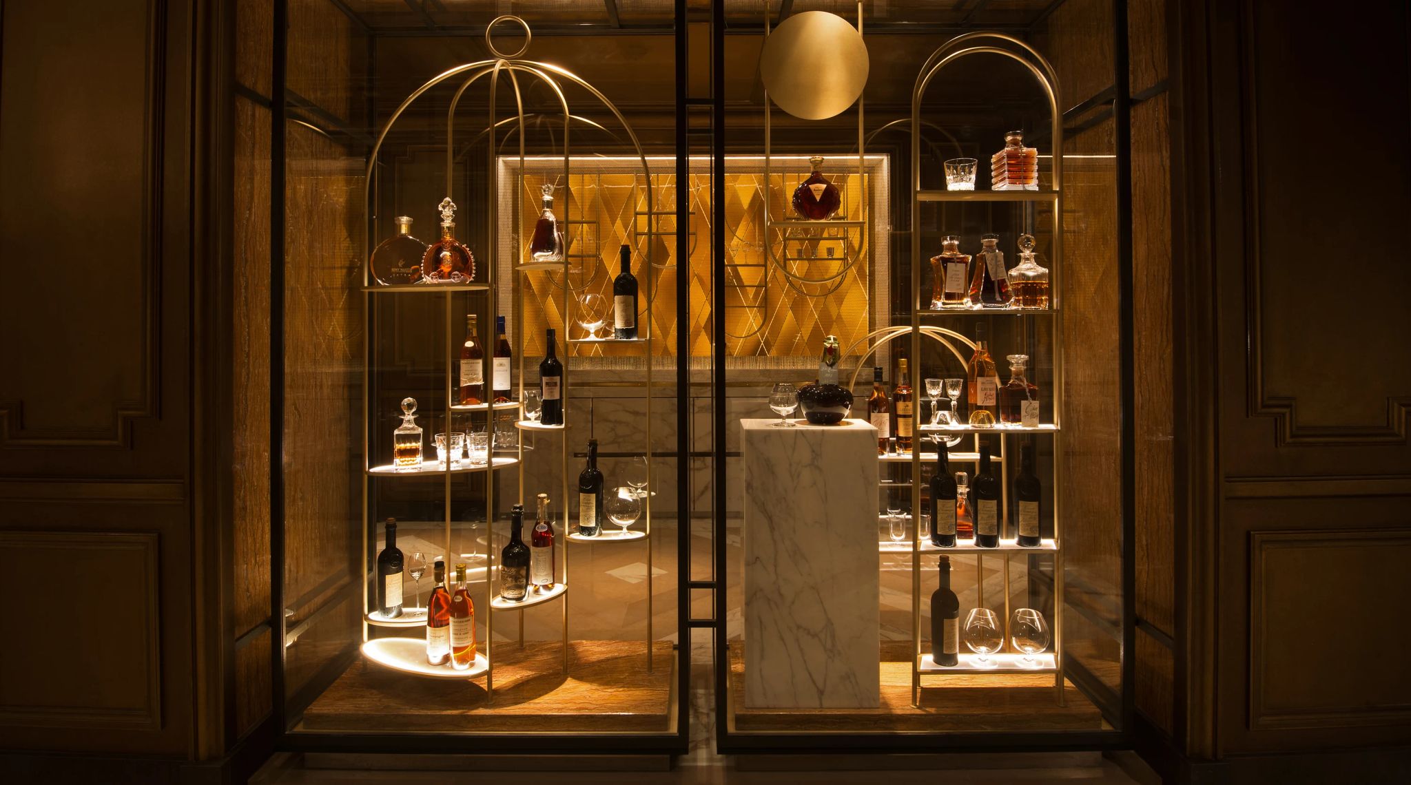 degustação de destilados - bar hotel de crillon