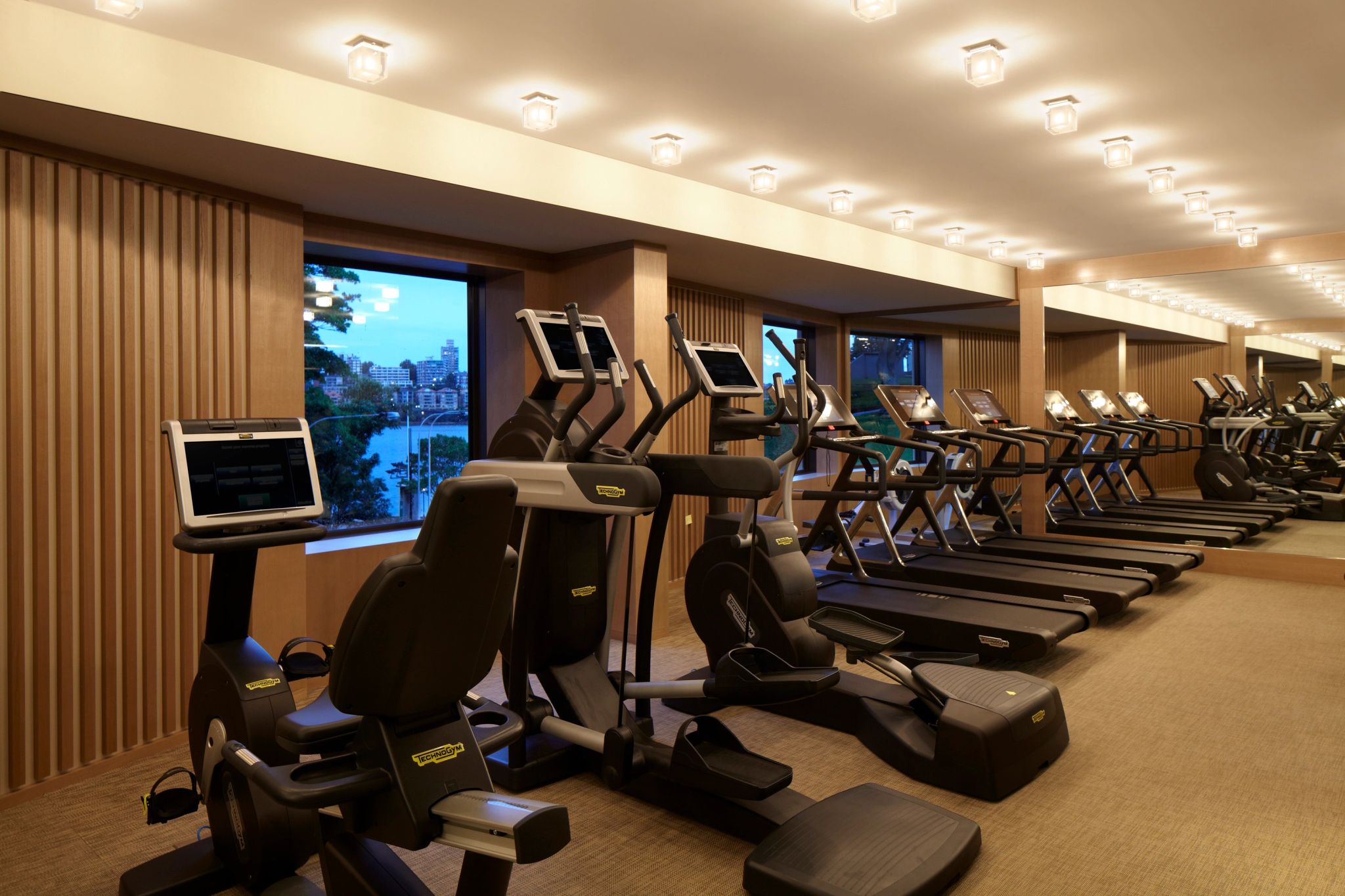 Academia centro fitness – academia – exercicio no hotel