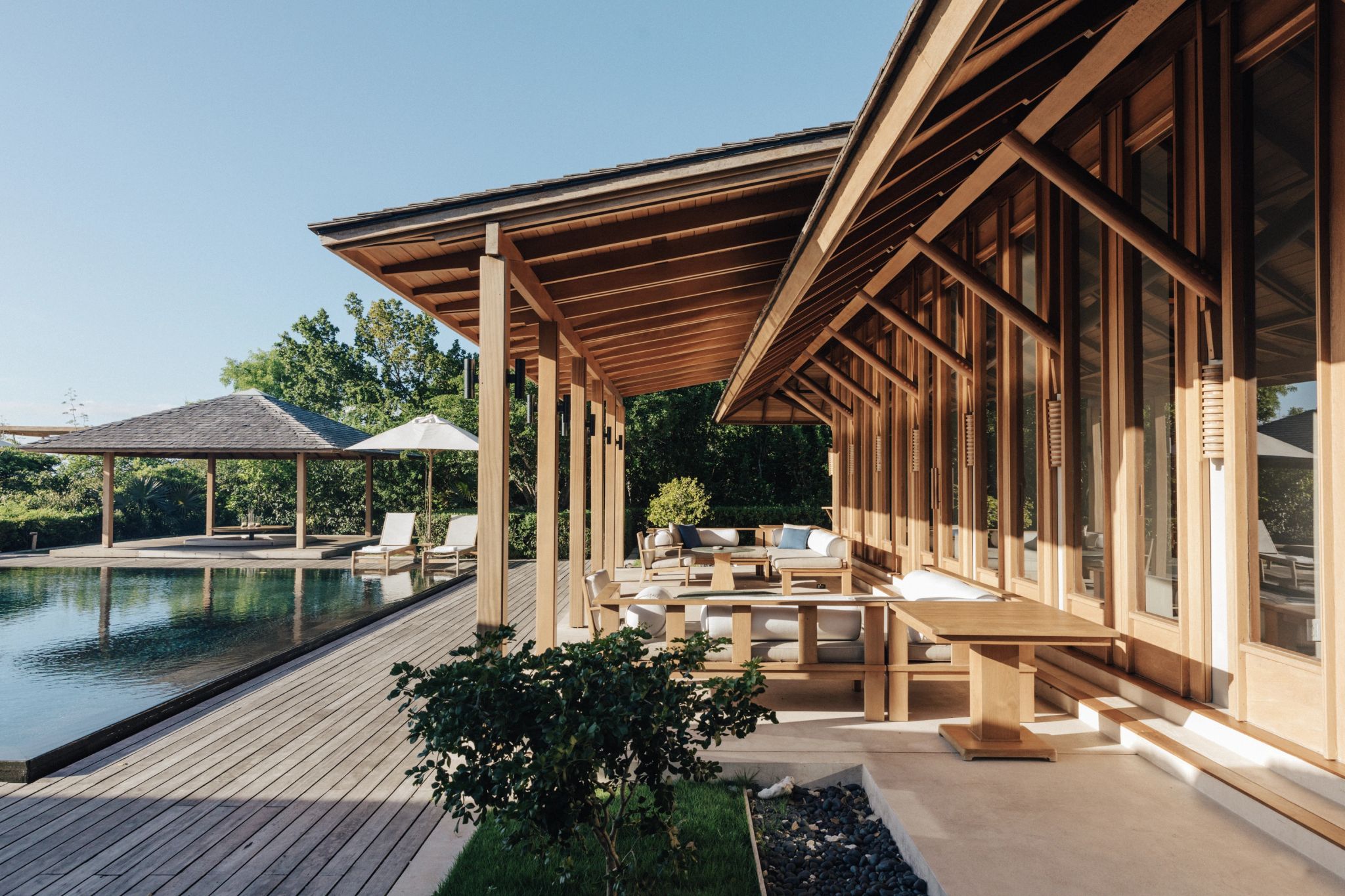 Four Bedroom Beach Sala Villa vila - area externa - piscina