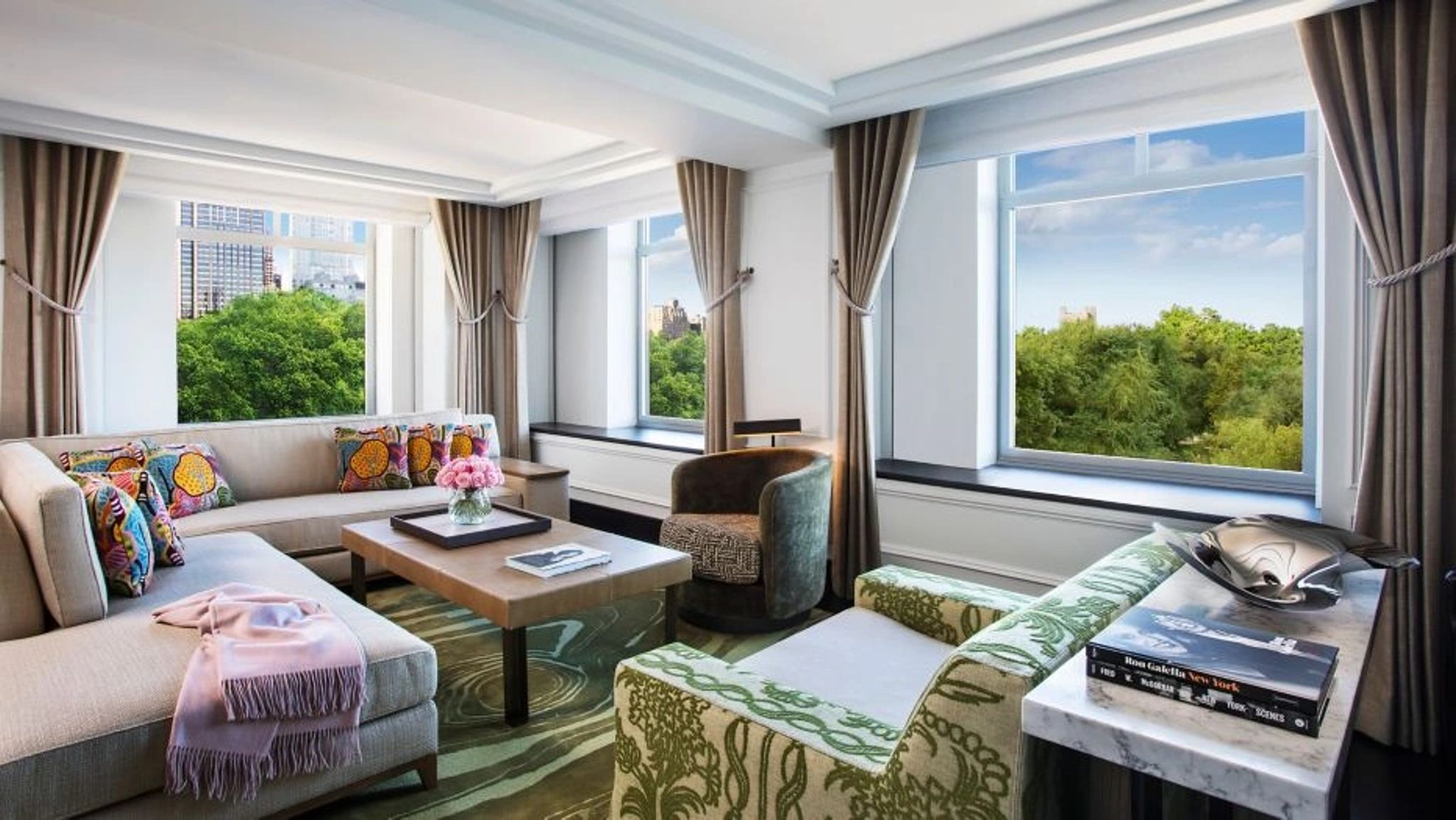 The Presidential Suite suite de luxo - sala de estar - vista privilegiada