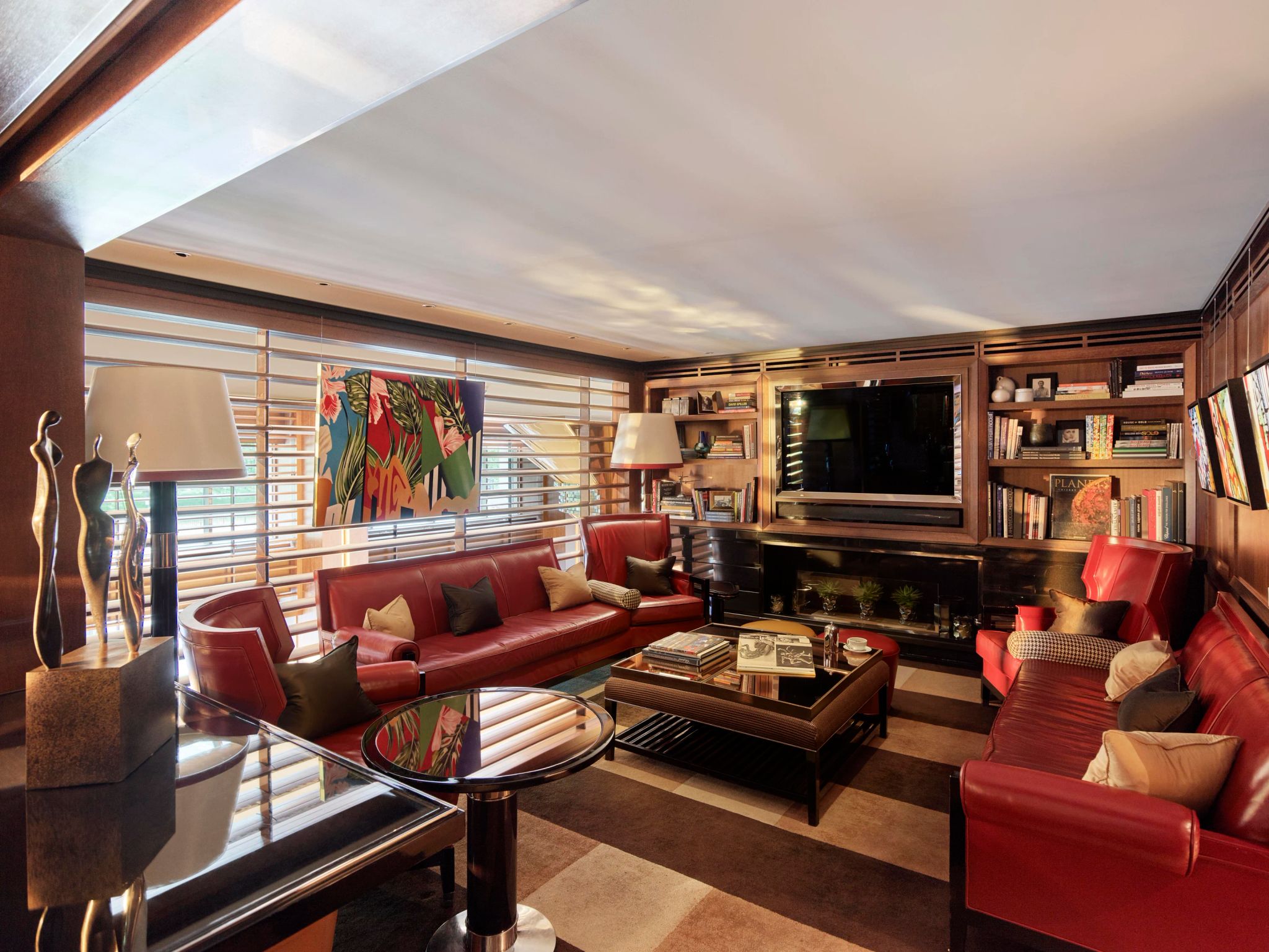 areas comuns 45 park lane - decoração art deco