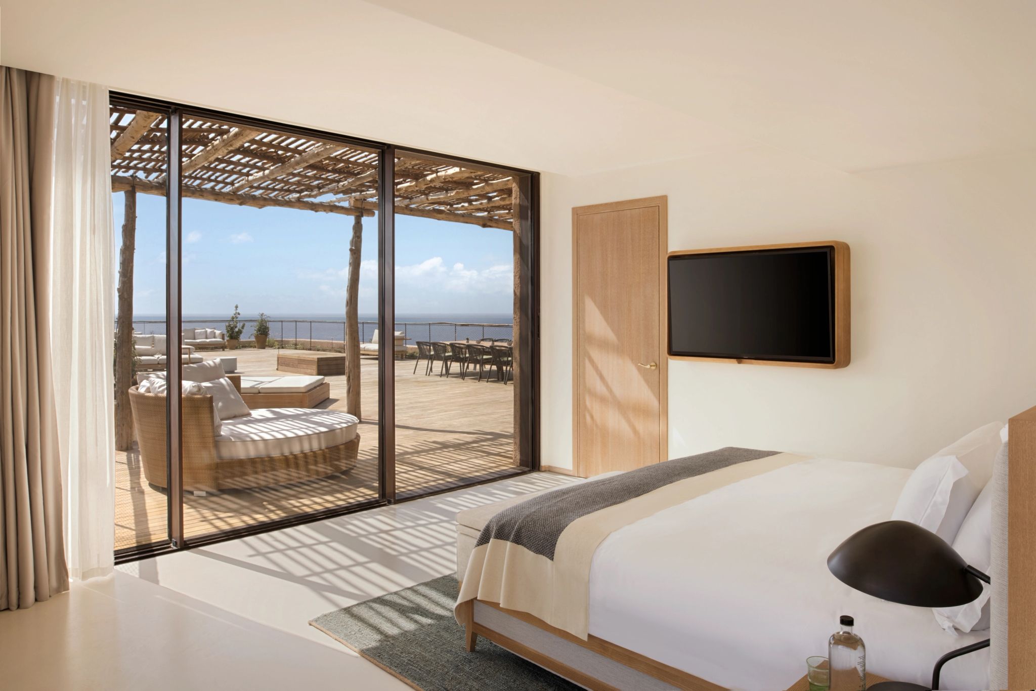 suite premium - cama de casal - vista mar