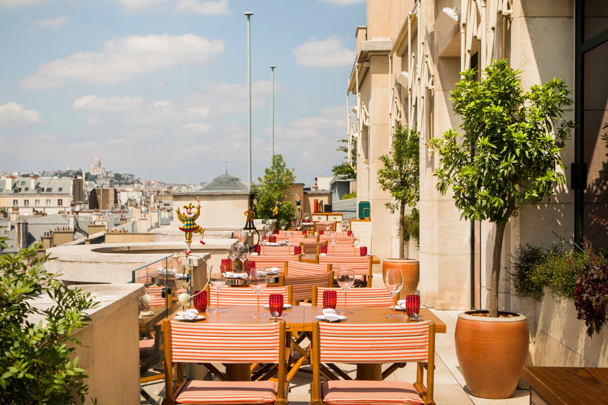 langosteria terraço - restaurante com vista - hotel vista paris