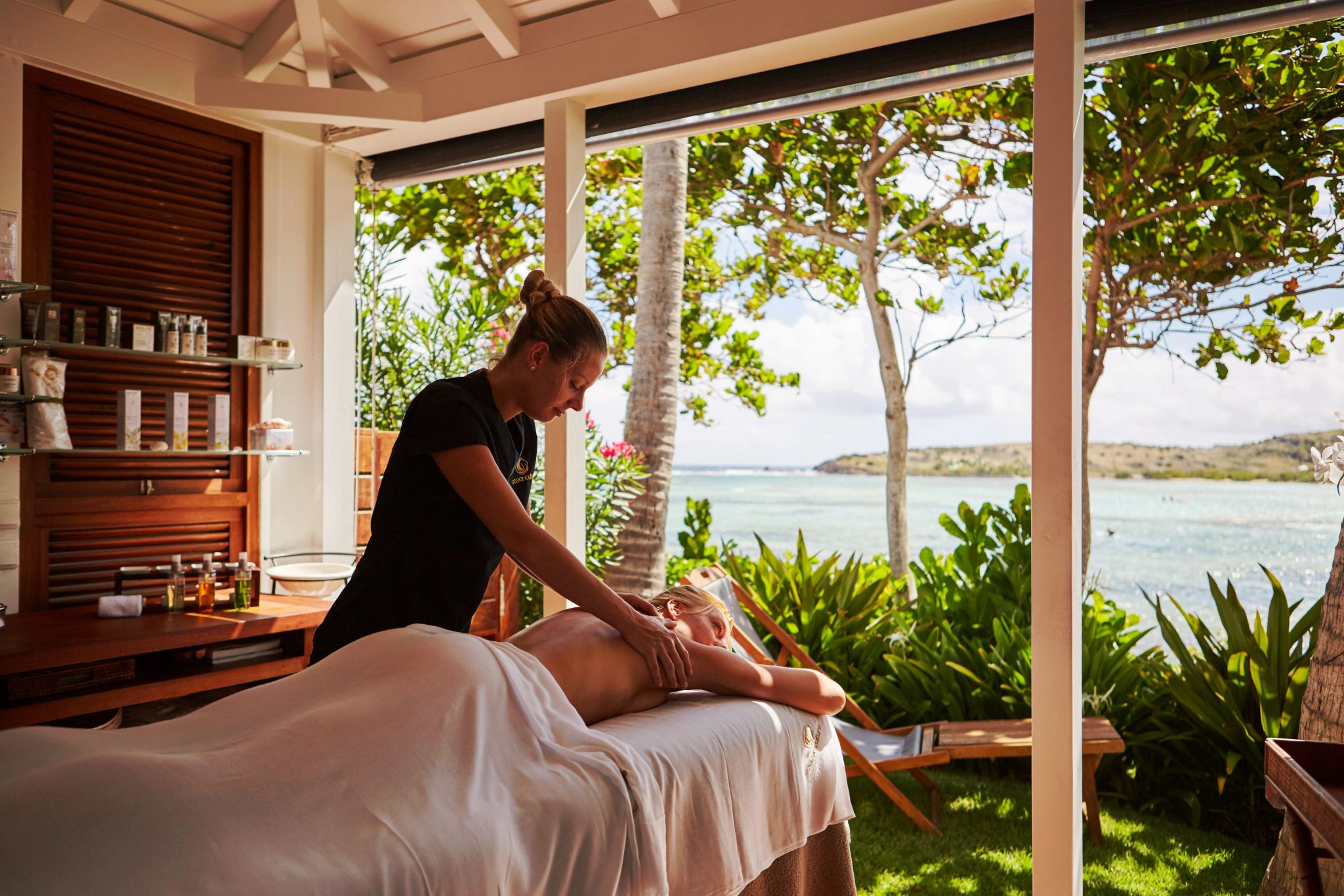 Le Sereno Spa massagem relaxante - tratamentos de spa - spa vista mar - bem estar