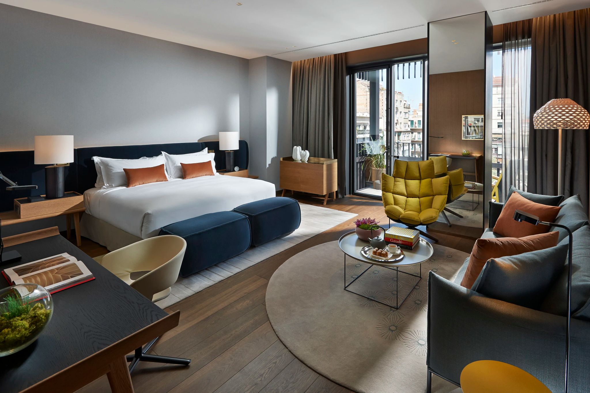 suite com vista jardim - suite de luxo - suite em barcelona