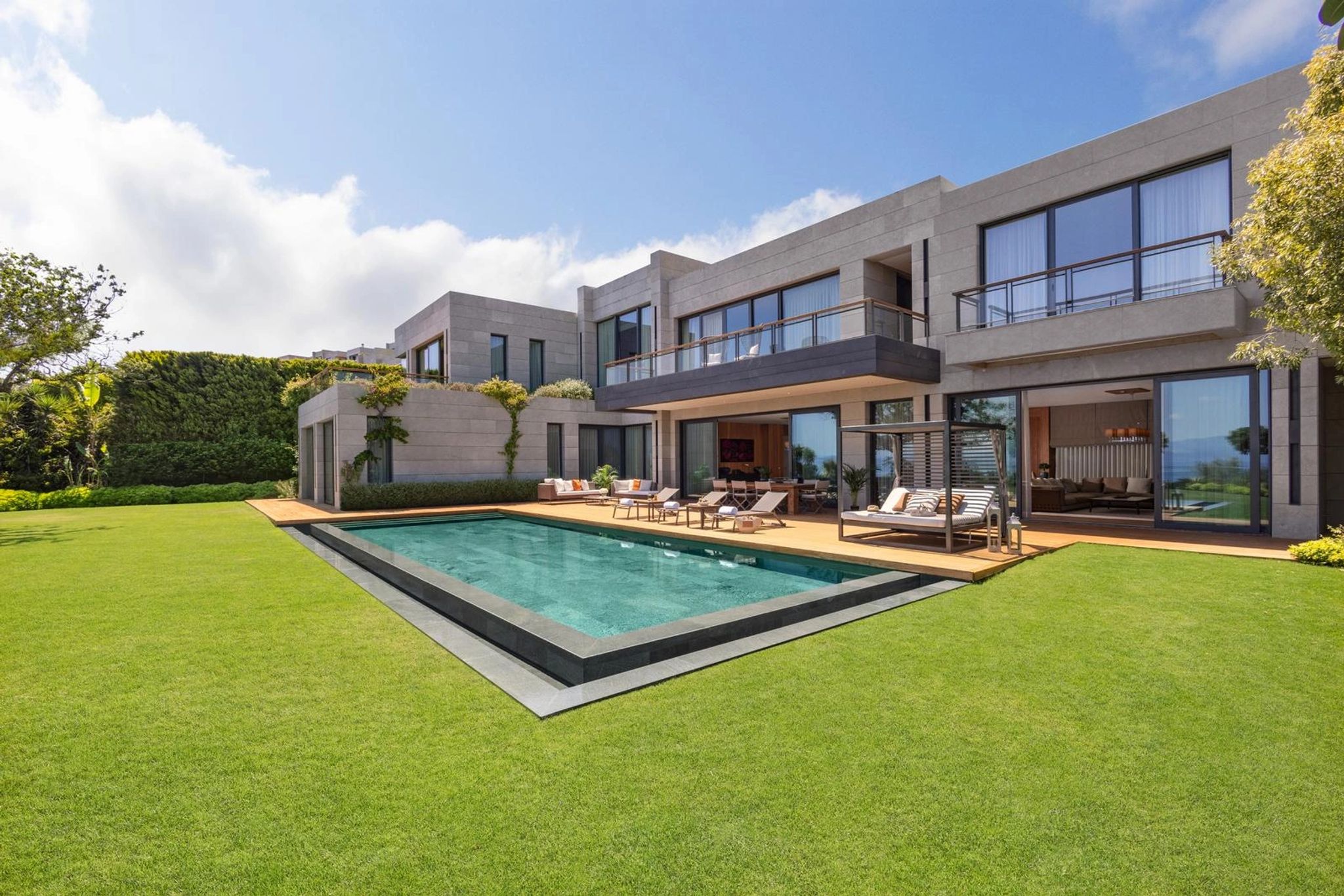 Oriental Villa piscina externa - terraço privativo - vila com piscina