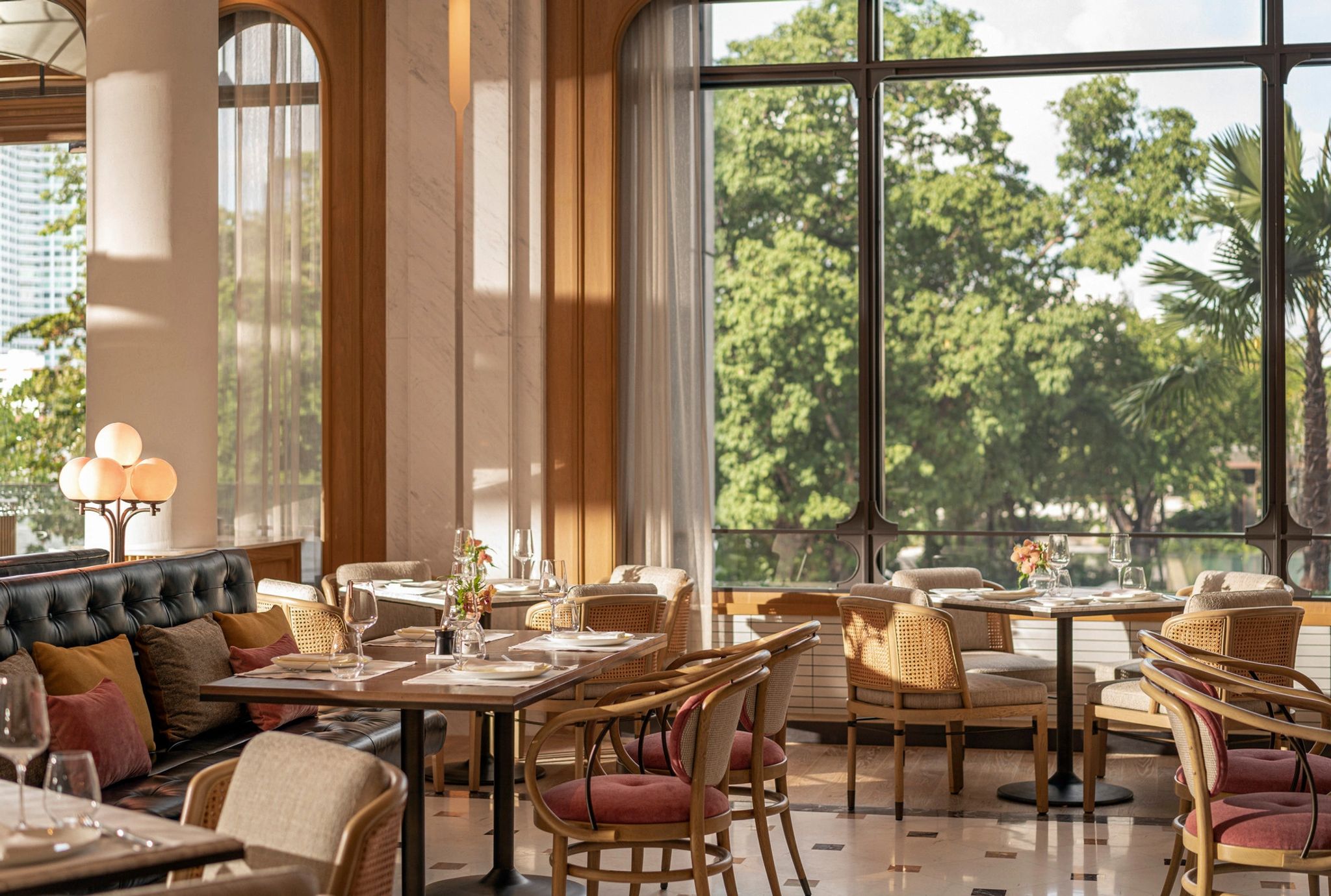 Restaurante Riva del Fiume restaurante vista jardim - gastonomia italiana - restaurante italiano