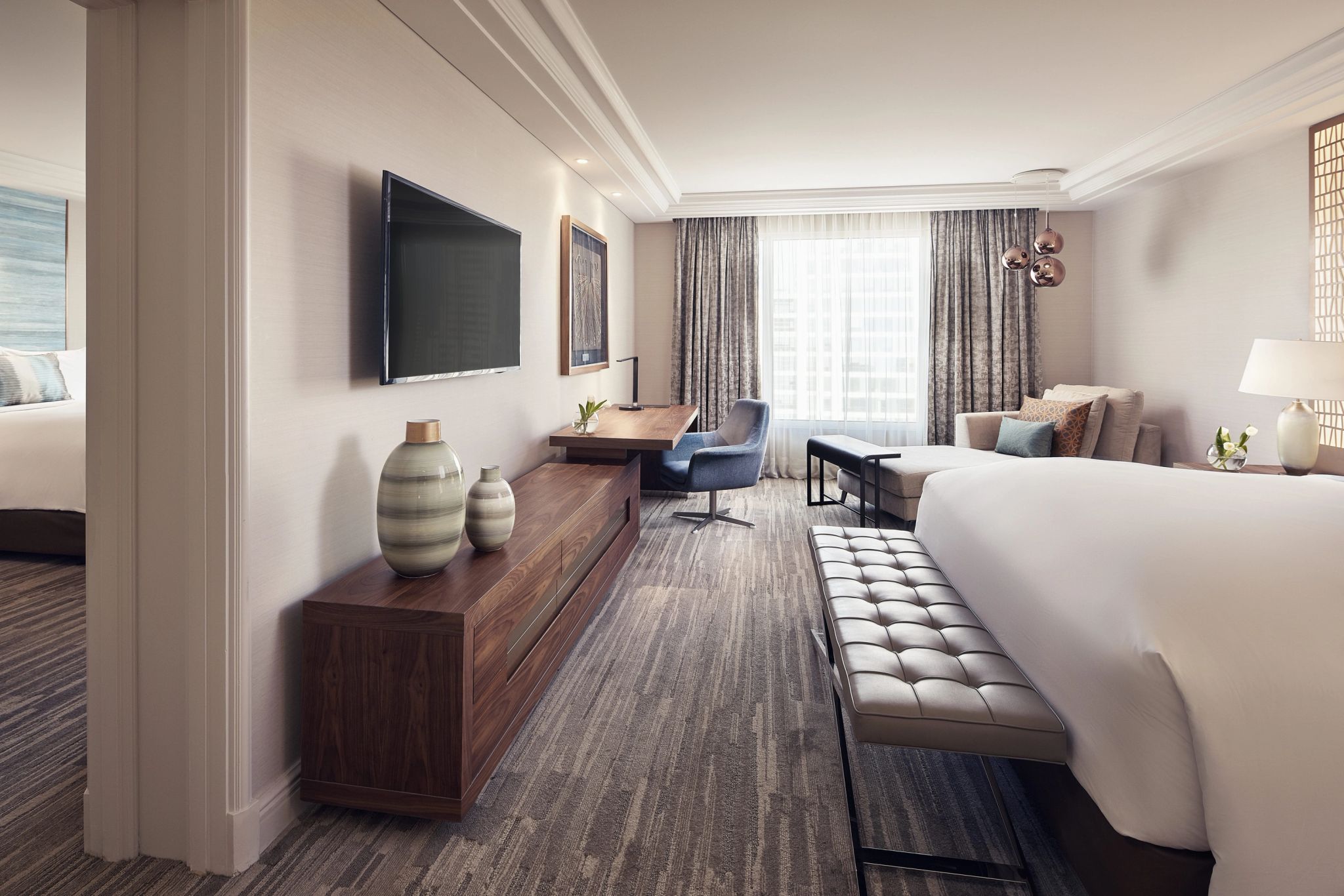 quarto de hotel – quarto de luxo - cama king size